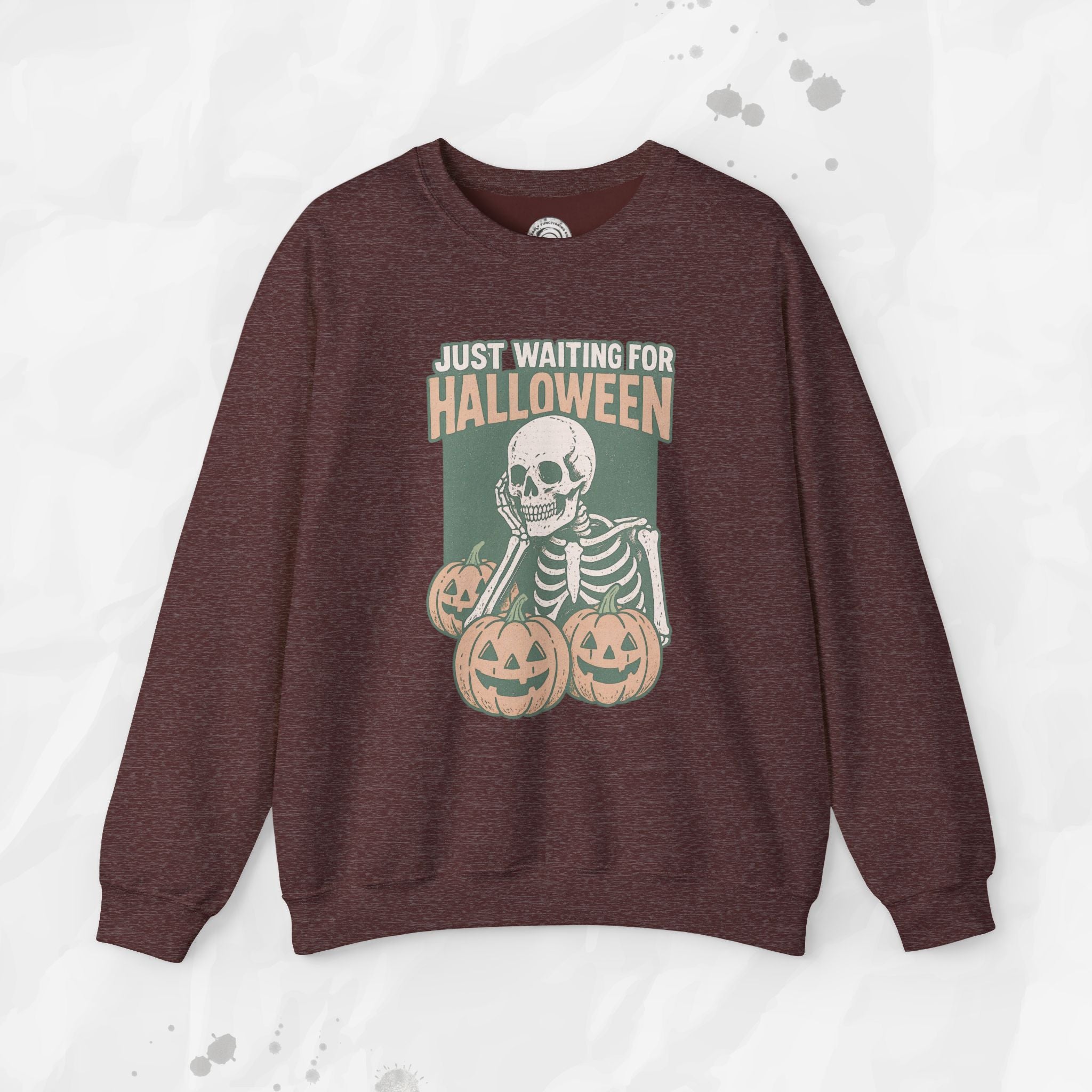 Just Waiting For Halloween - Crewneck Sweatshirt
