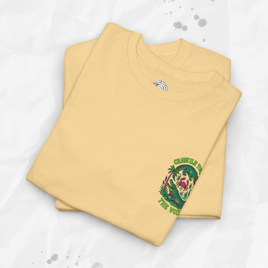 Crawlin’ Towards the Void – T-Shirt (Pocket Print)