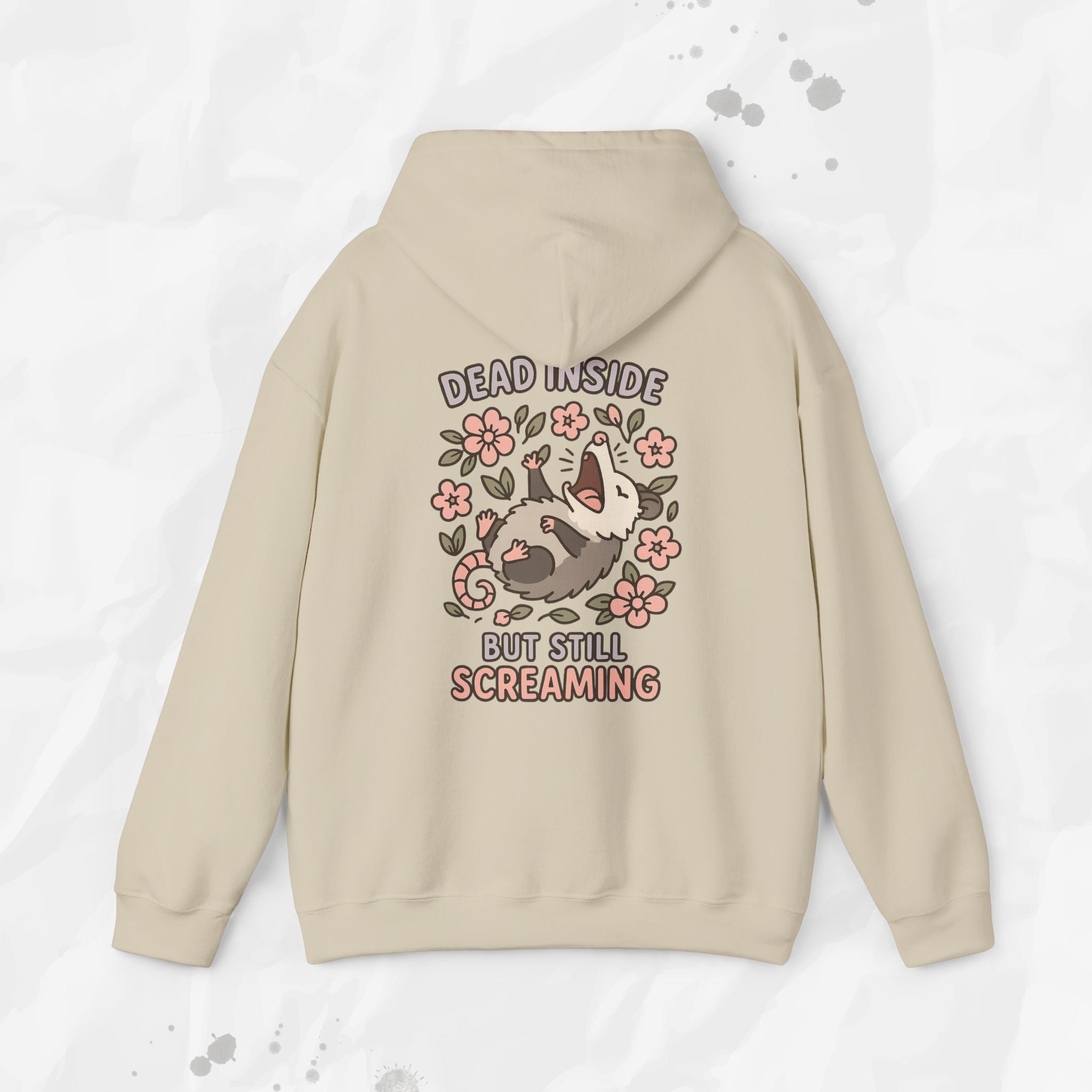 Dead Inside but Still Screaming – Hoodie