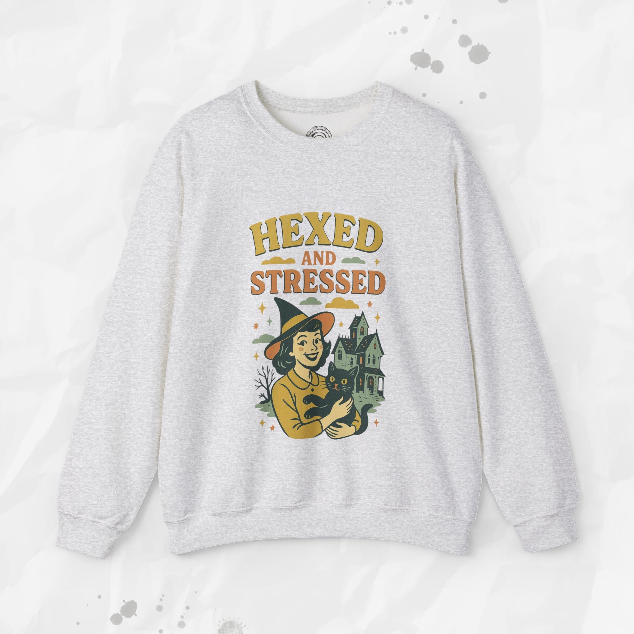 Hexed and Stressed – Crewneck Sweatshirt