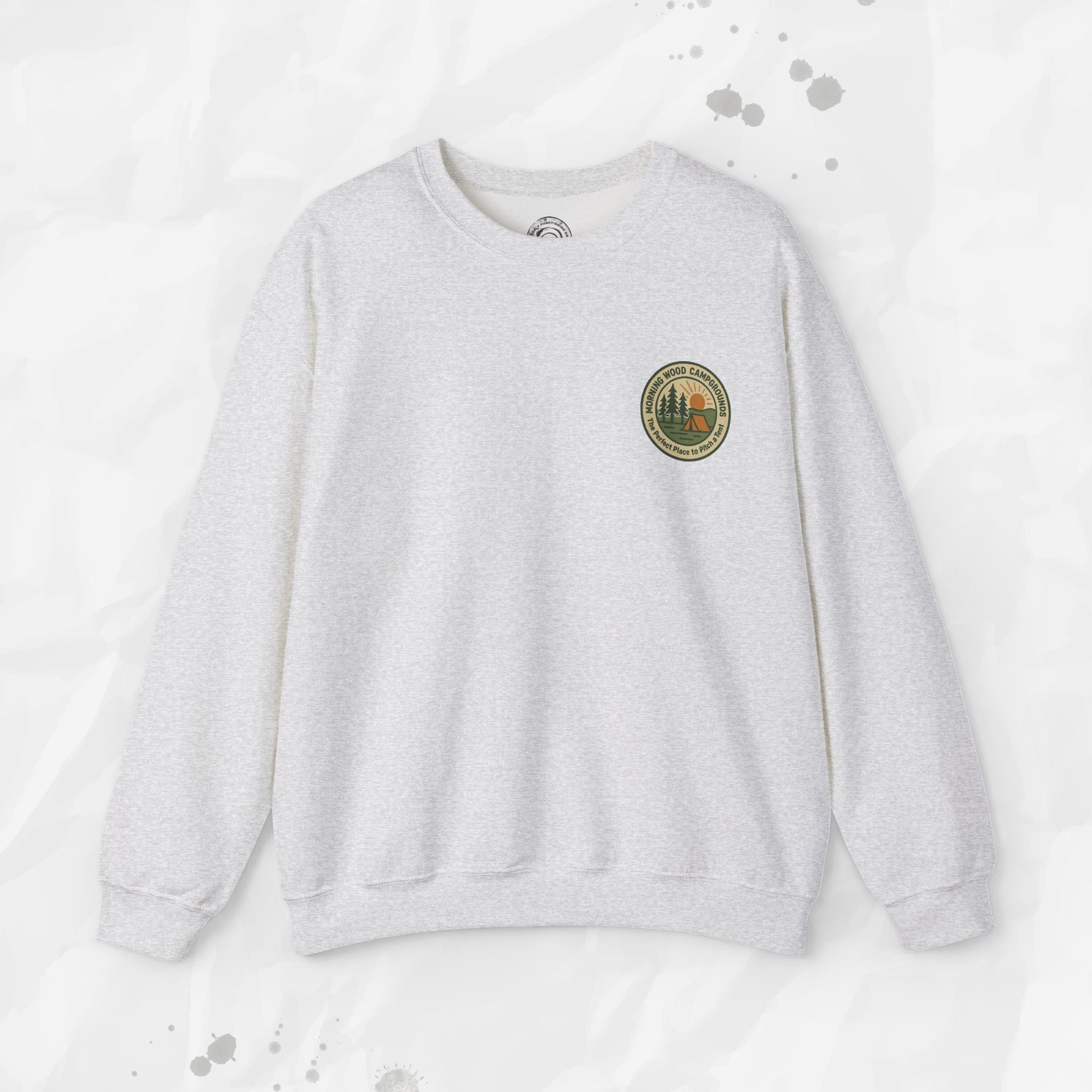 Morning Wood Campgrounds – T-Shirt (Pocket Print)