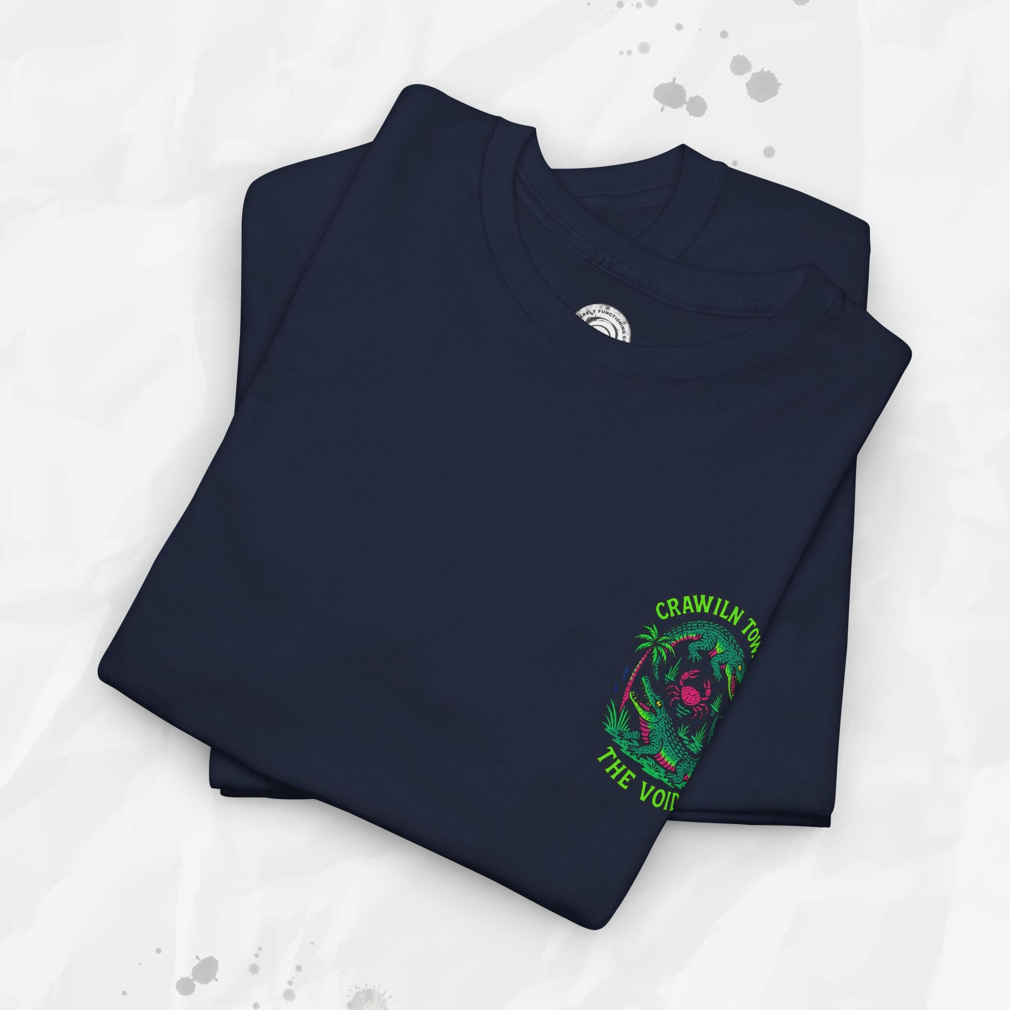 Crawlin’ Towards the Void – T-Shirt (Pocket Print)