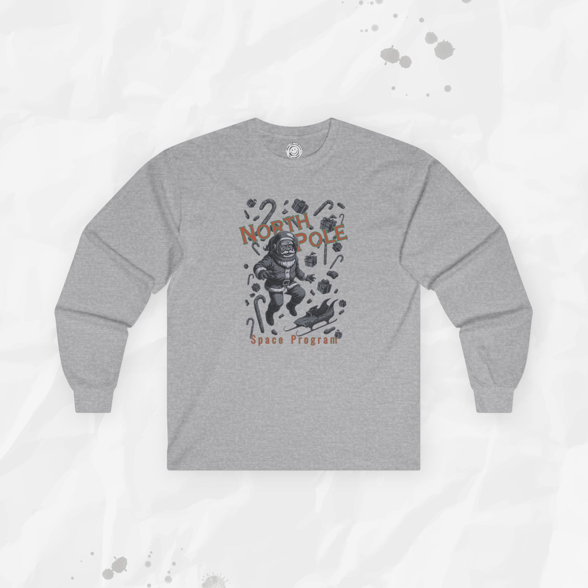 North Pole Space Program – Long Sleeve T-Shirt