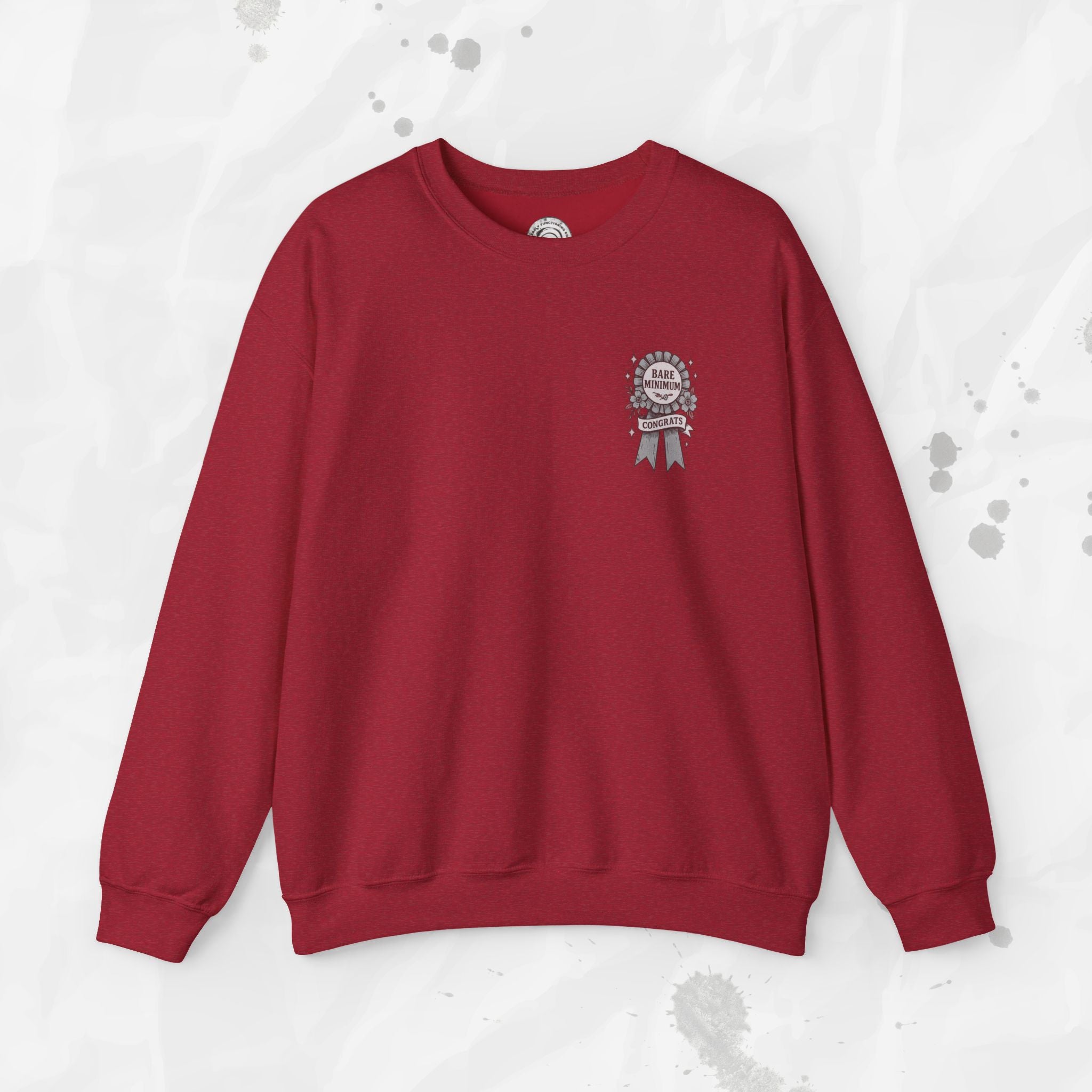 Bare Minimum Competency - Crewneck Sweatshirt