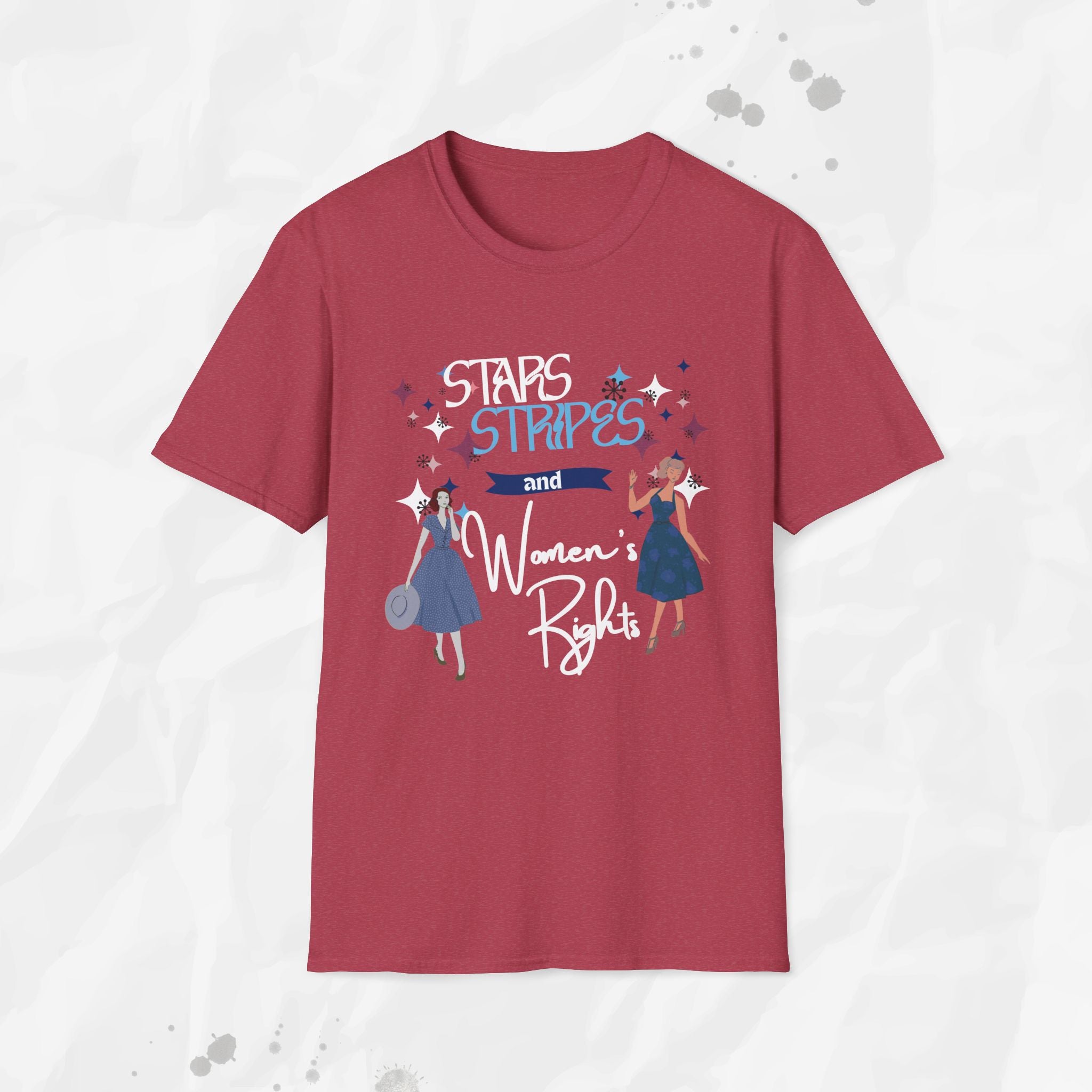 Stars, Stripes, & Womens Rights - T-Shirt