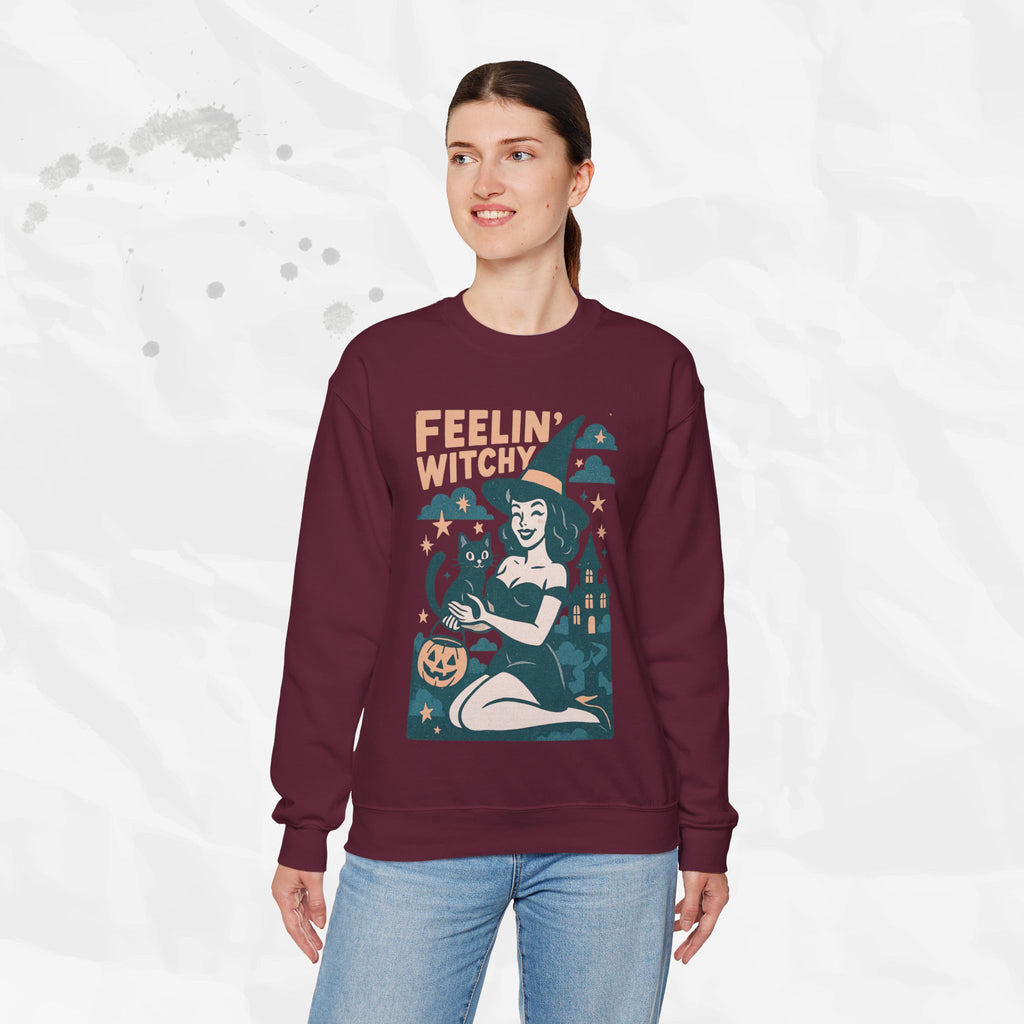 Feelin' Witchy - Crewneck Sweatshirt