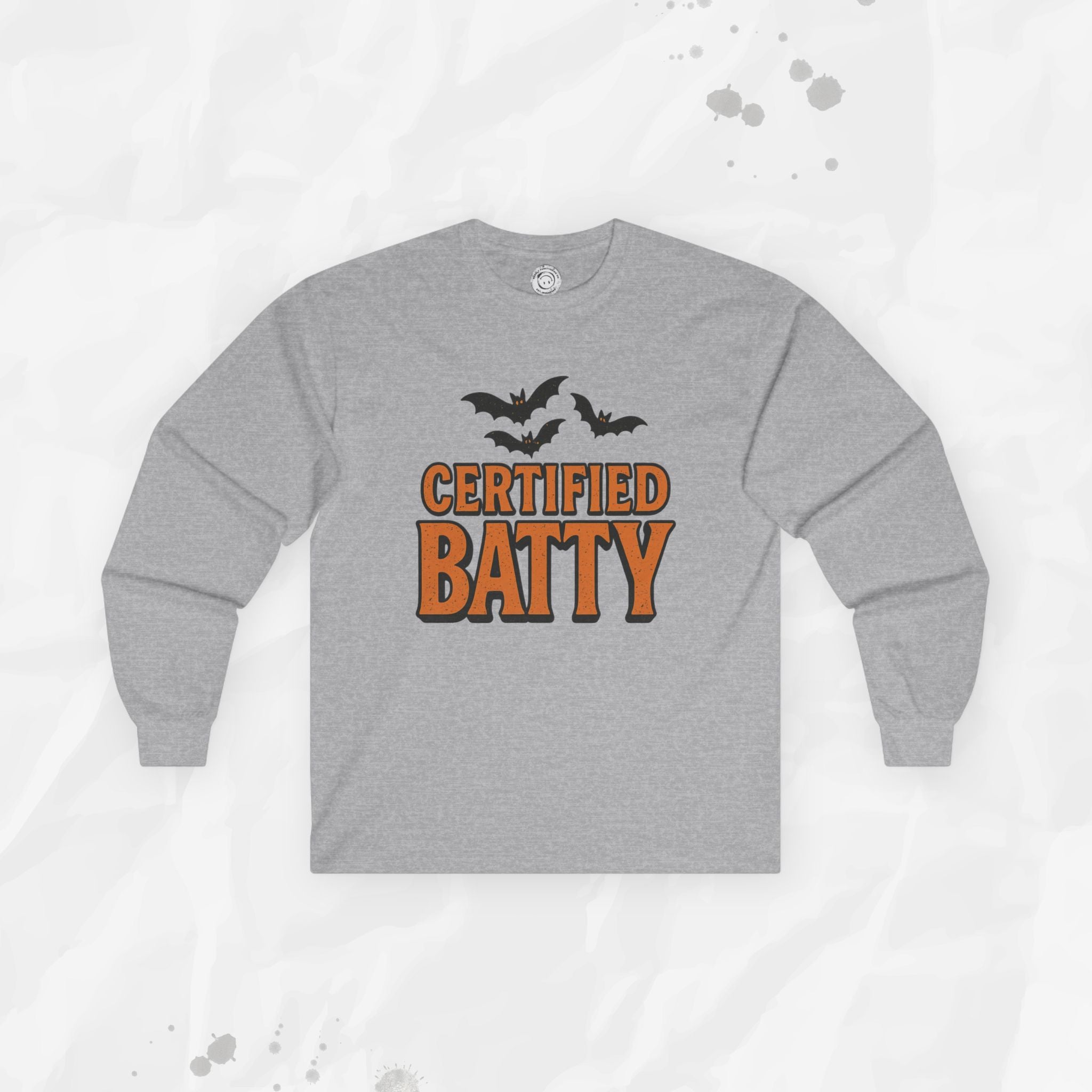 Certified Batty - Long Sleeve T-Shirt