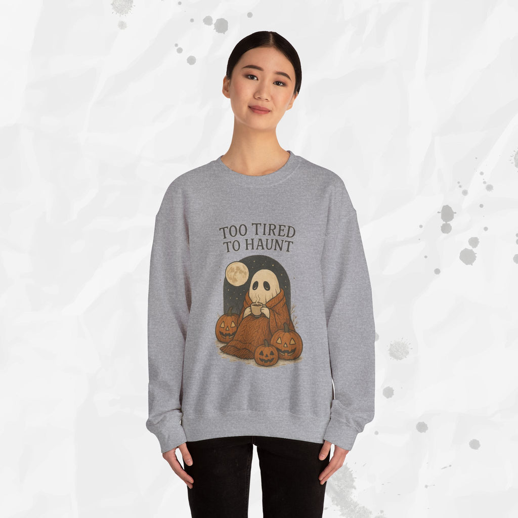 Too Tired to Haunt - Crewneck Sweatshirt