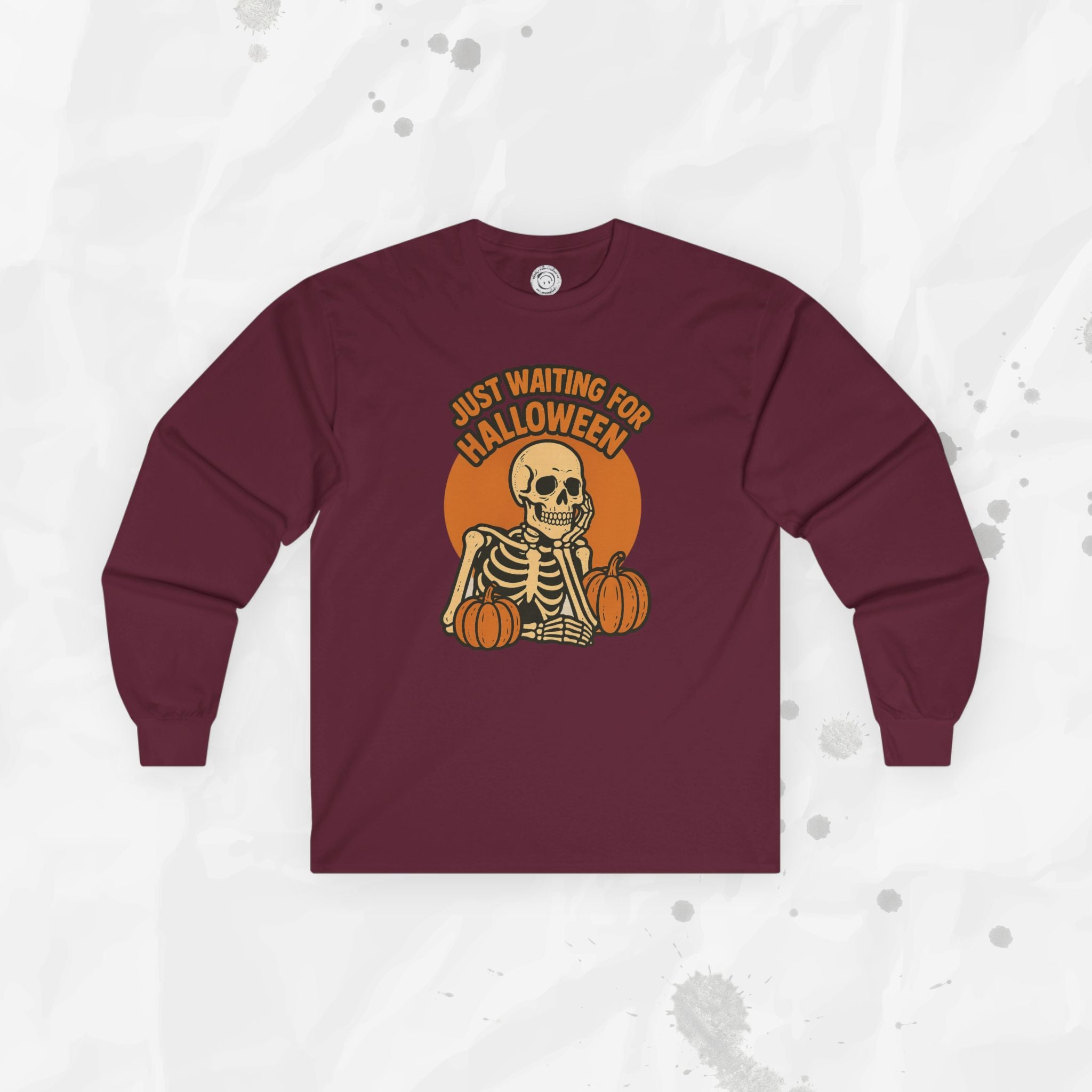 Just Waiting For Halloween - Long Sleeve T-Shirt