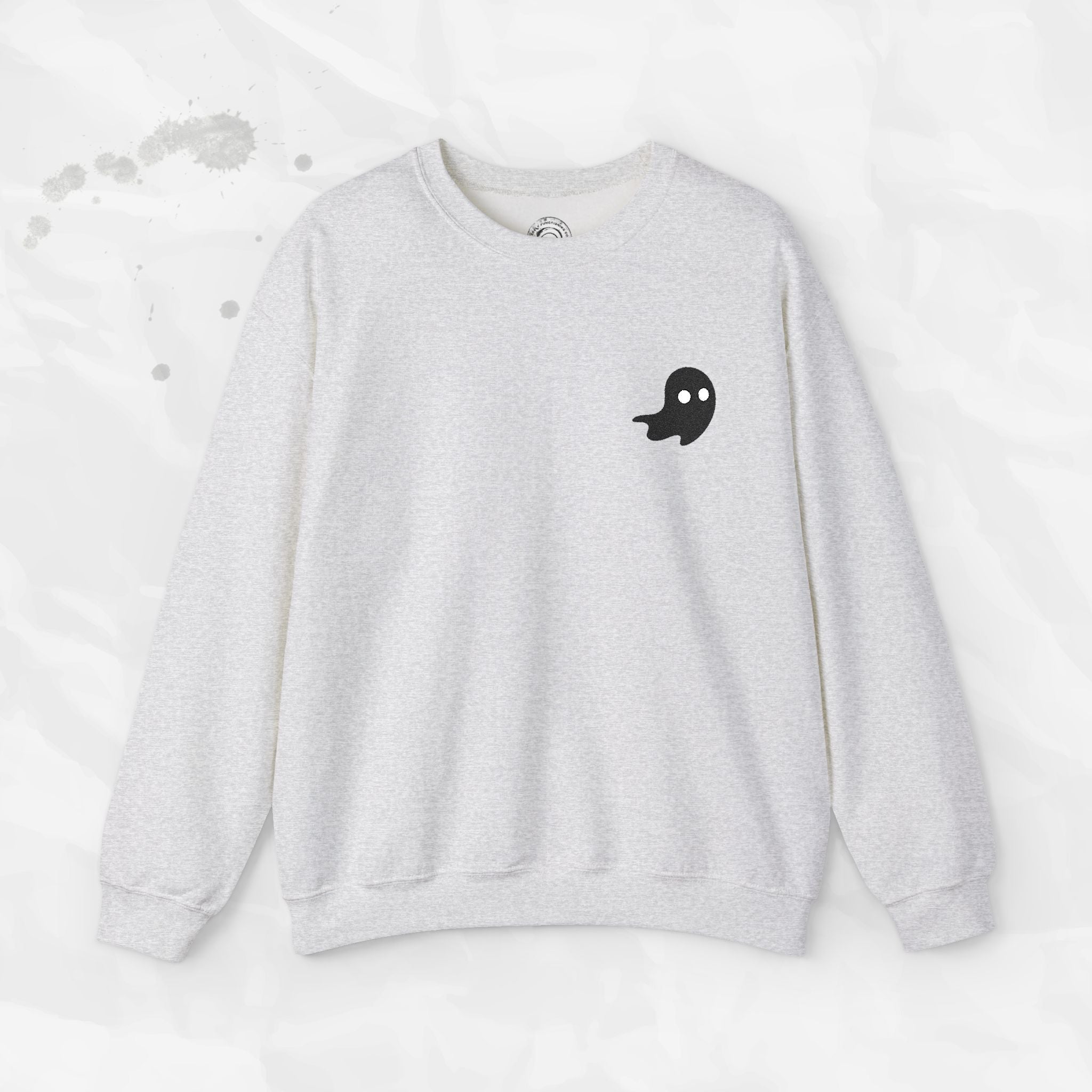 Lil Ghost - Embroidered Crewneck Sweatshirt