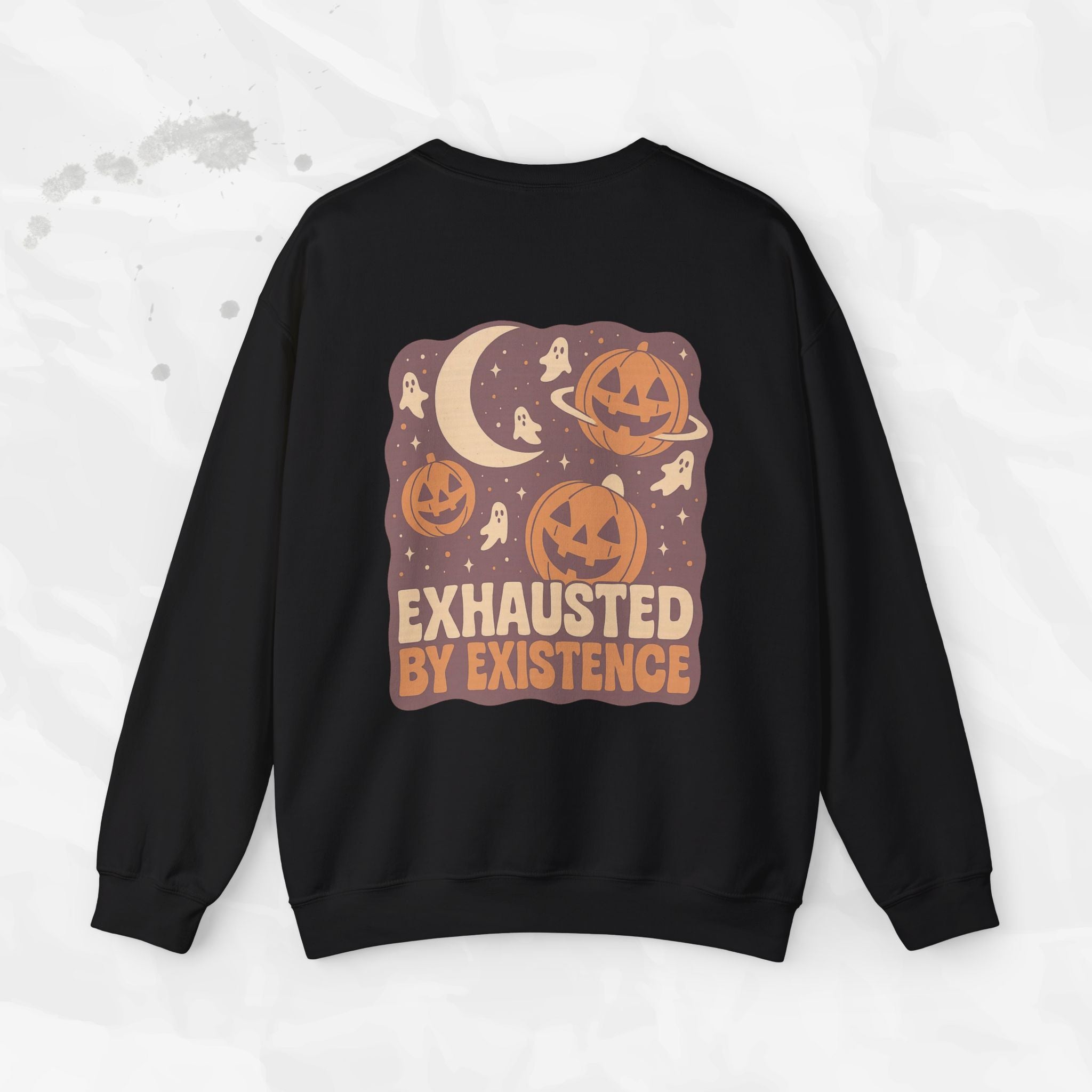 Exhausted by Existence - Crewneck Sweatshirt