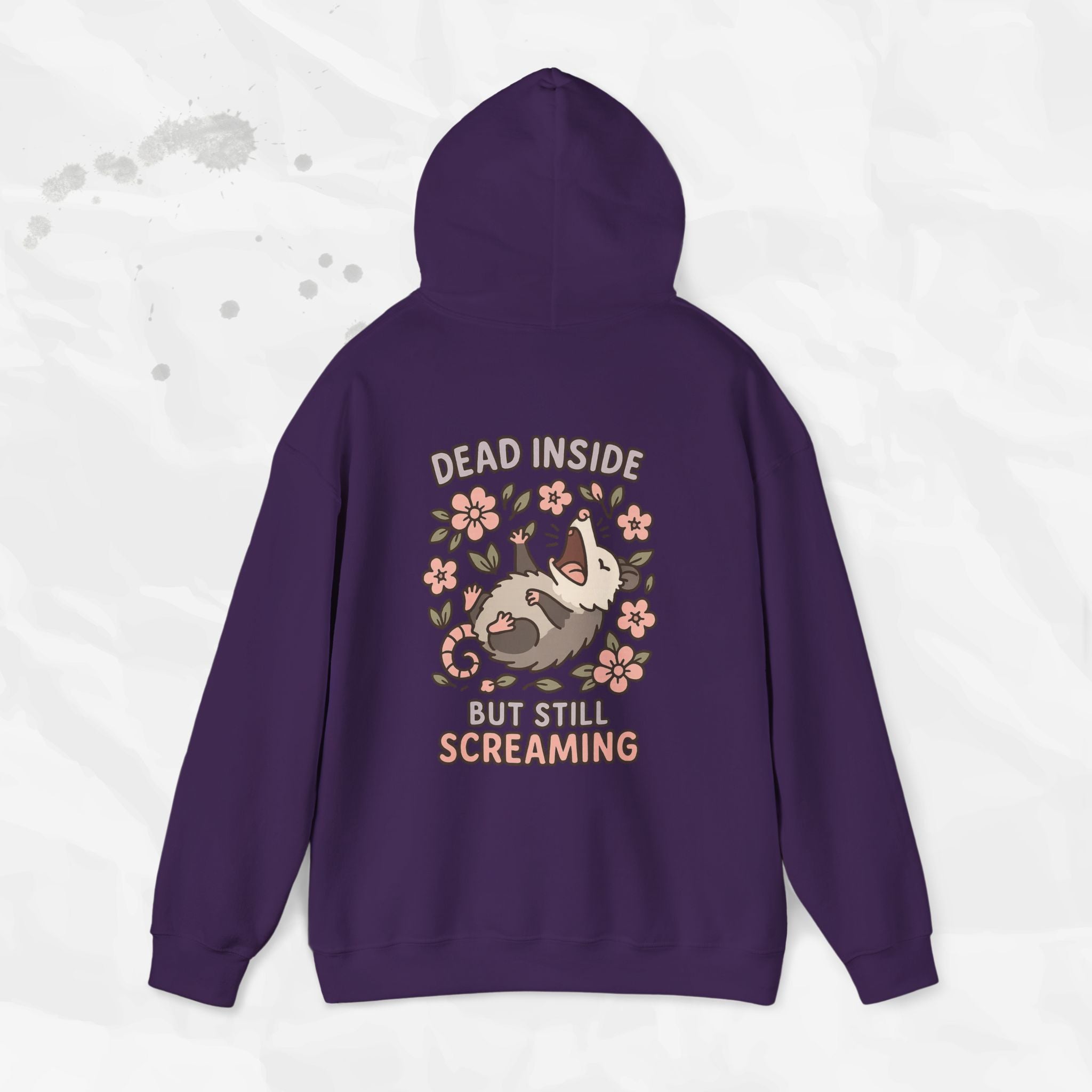 Dead Inside but Still Screaming – Hoodie