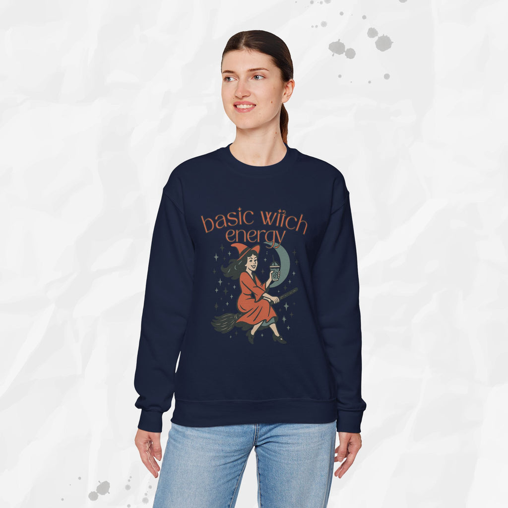 Basic Witch Energy - Crewneck Sweatshirt