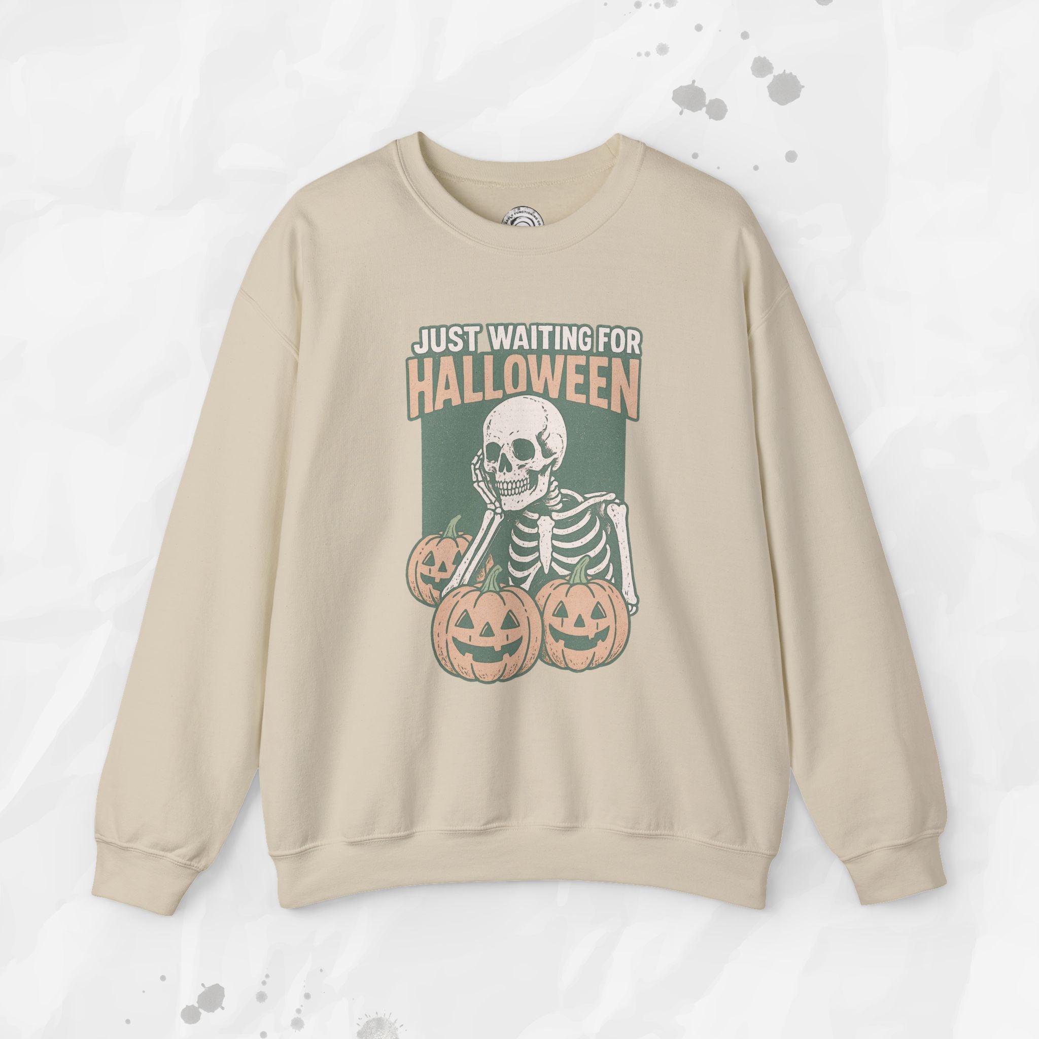 Just Waiting For Halloween - Crewneck Sweatshirt