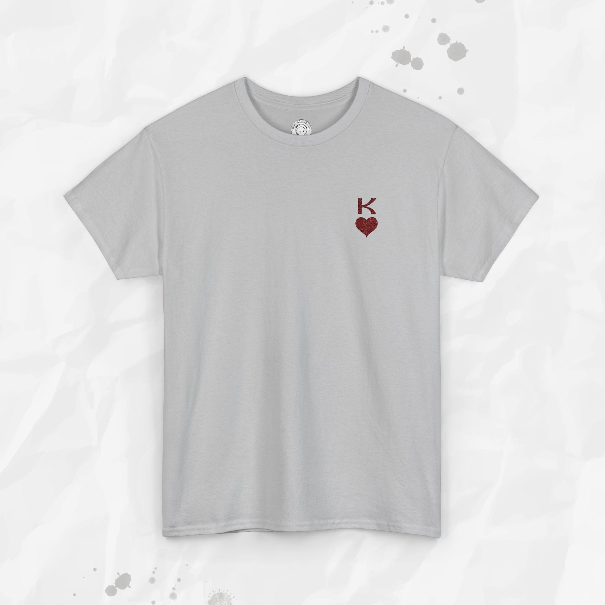 King of Hearts – Embroidered T-Shirt
