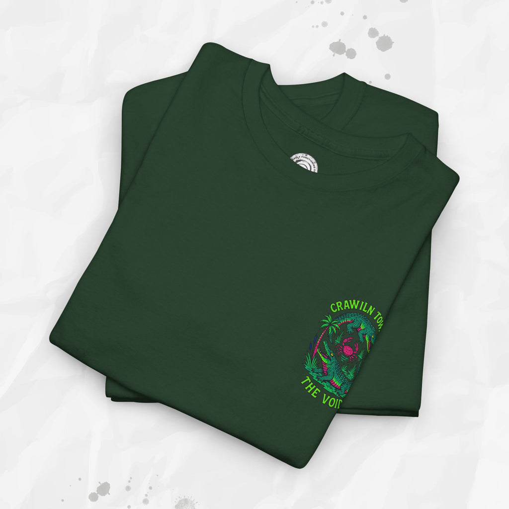 Crawlin’ Towards the Void – T-Shirt (Pocket Print)