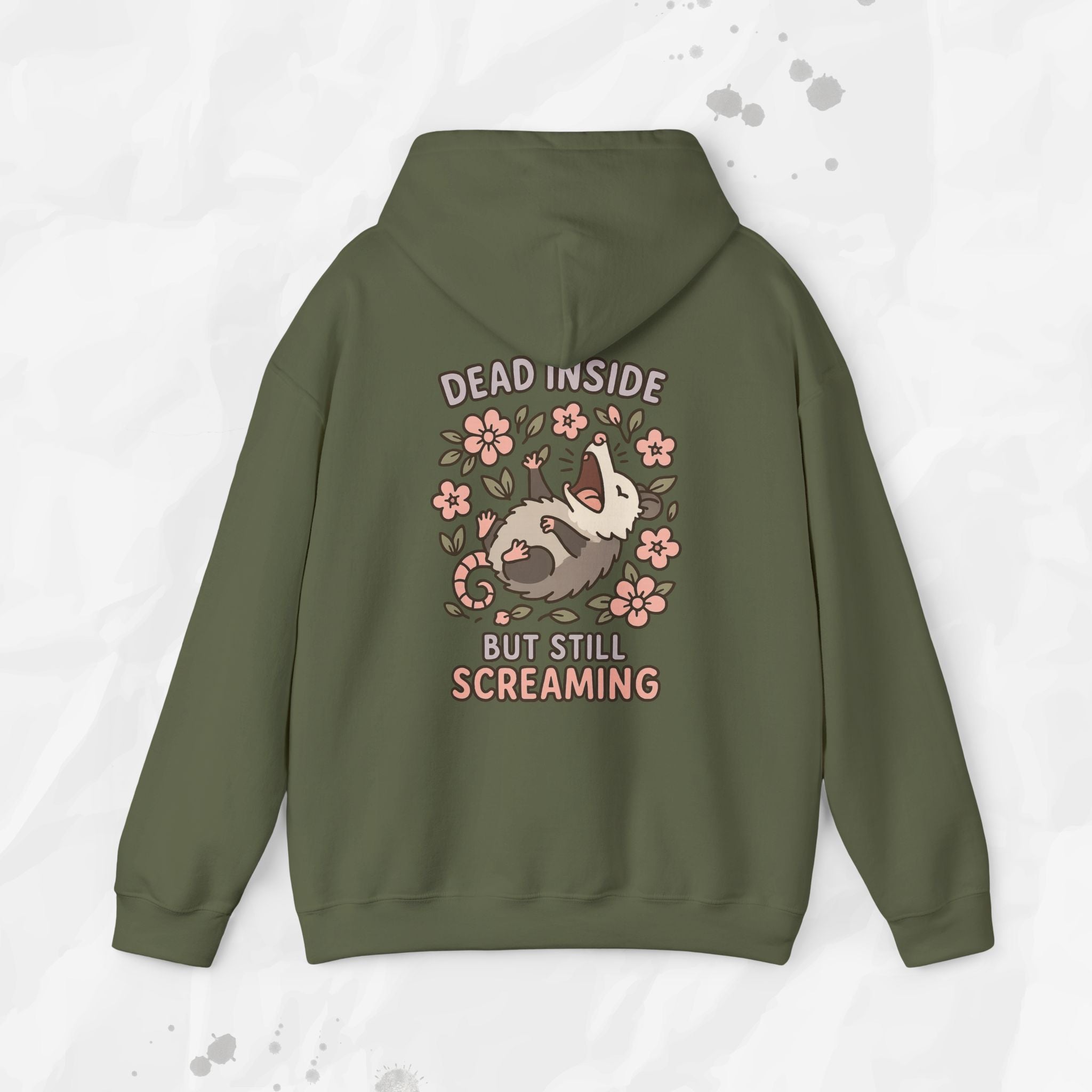 Dead Inside but Still Screaming – Hoodie