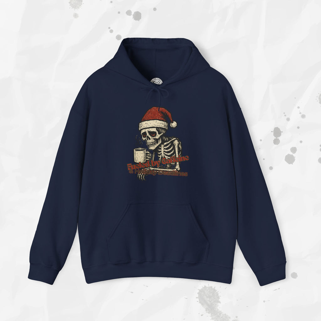Fueled by Caffeine & Christmas – Hoodie
