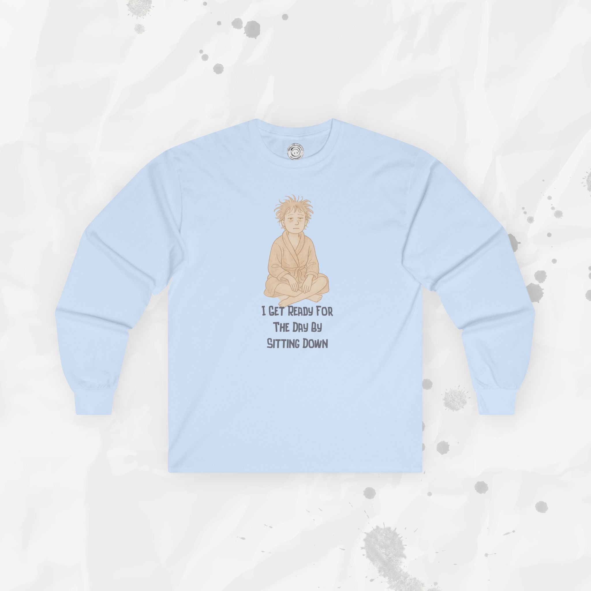 Sitting Down - Long Sleeve T-Shirt