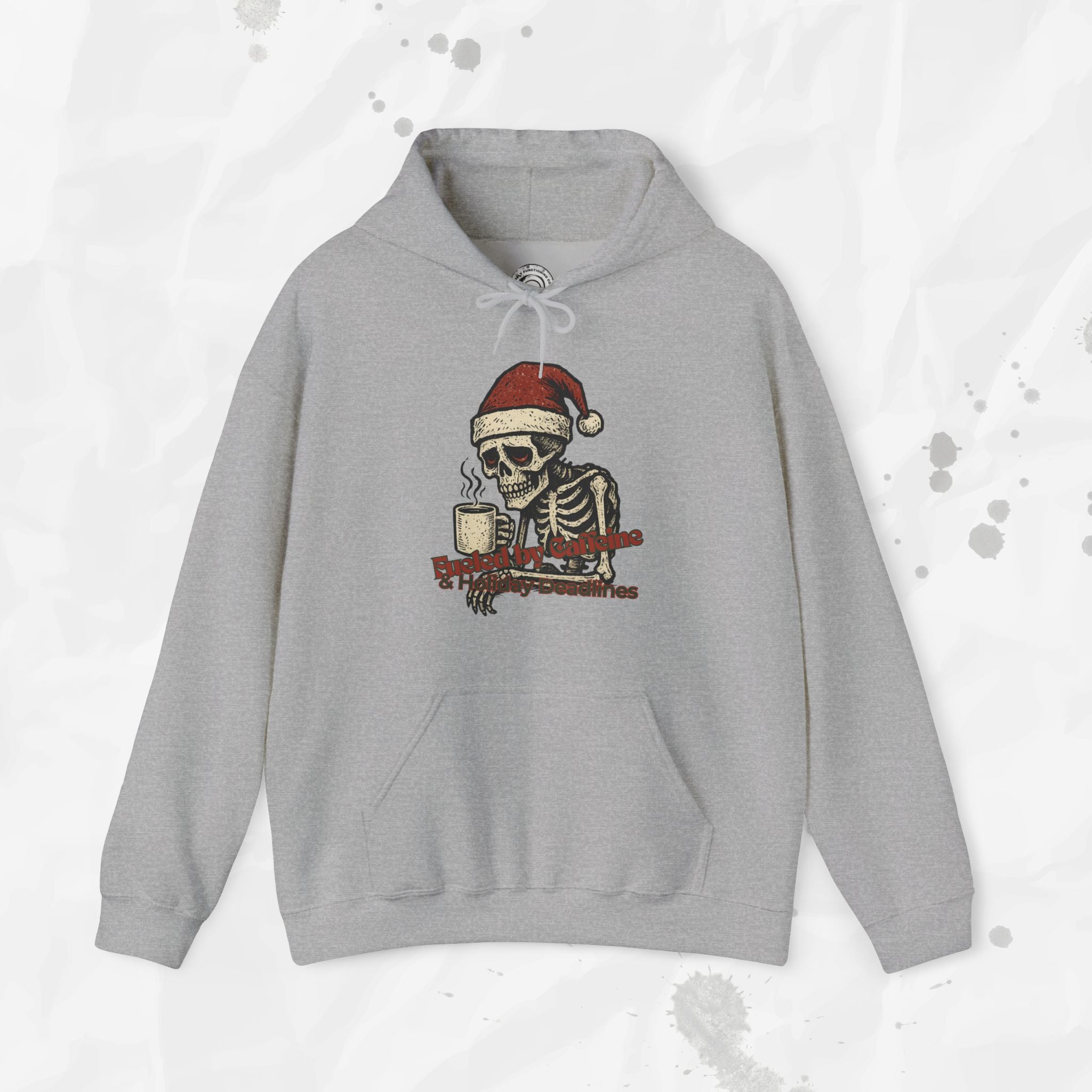 Fueled by Caffeine & Christmas – Hoodie