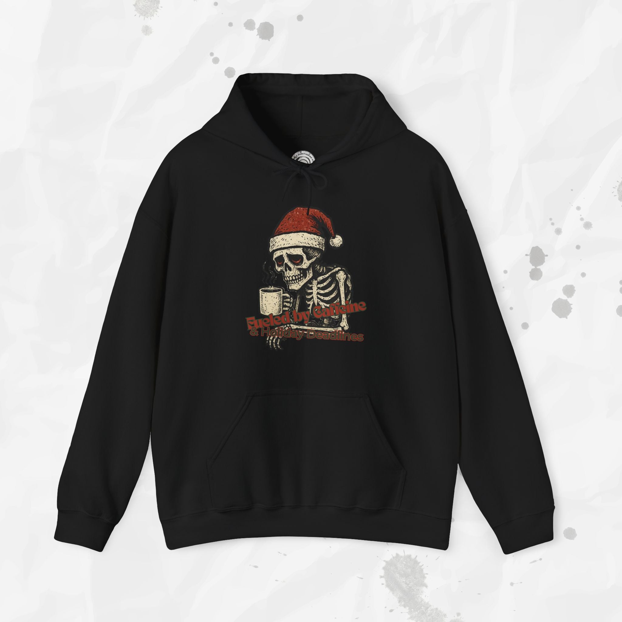 Fueled by Caffeine & Christmas – Hoodie