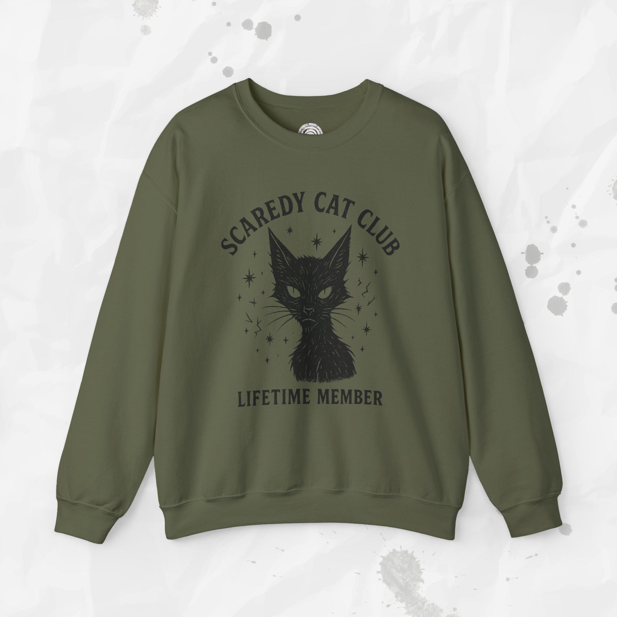 Scaredy Cat Club - Crewneck Sweatshirt