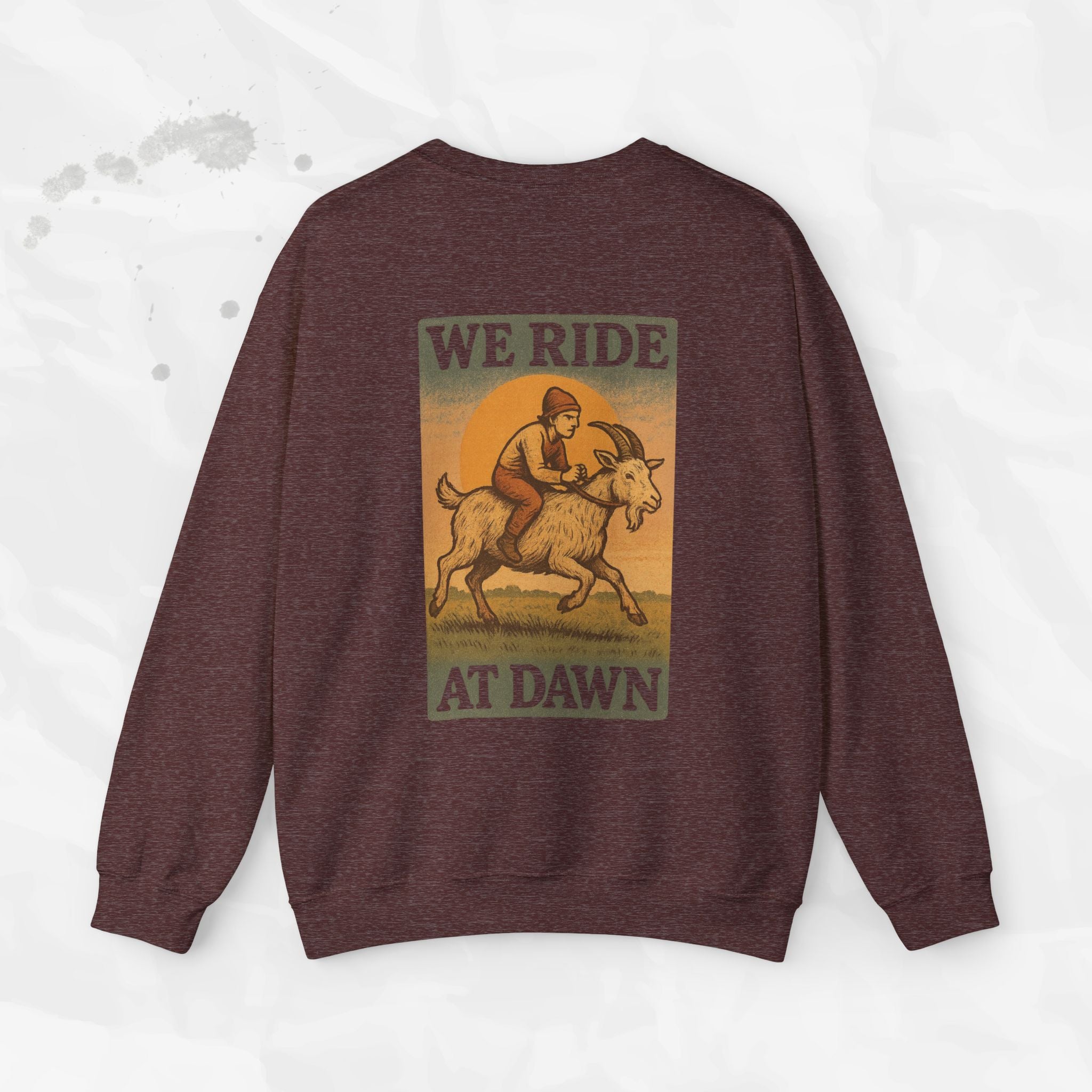 We Ride At Dawn - Crewneck Sweatshirt