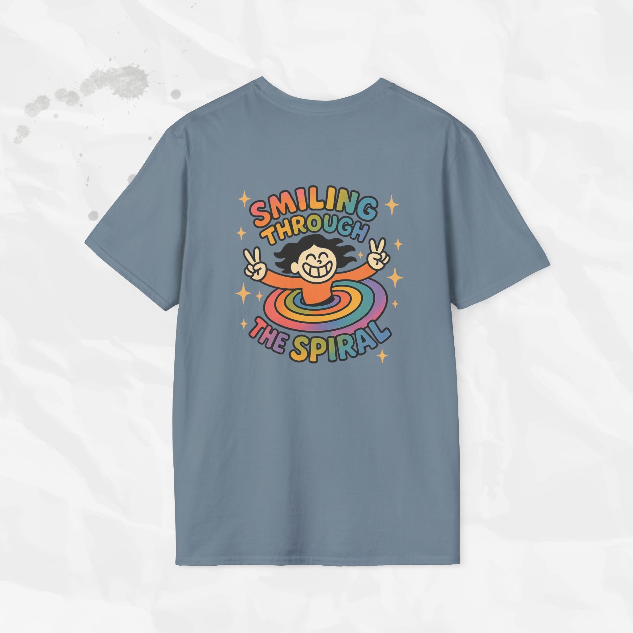 Smiling Through the Spiral - T-Shirt