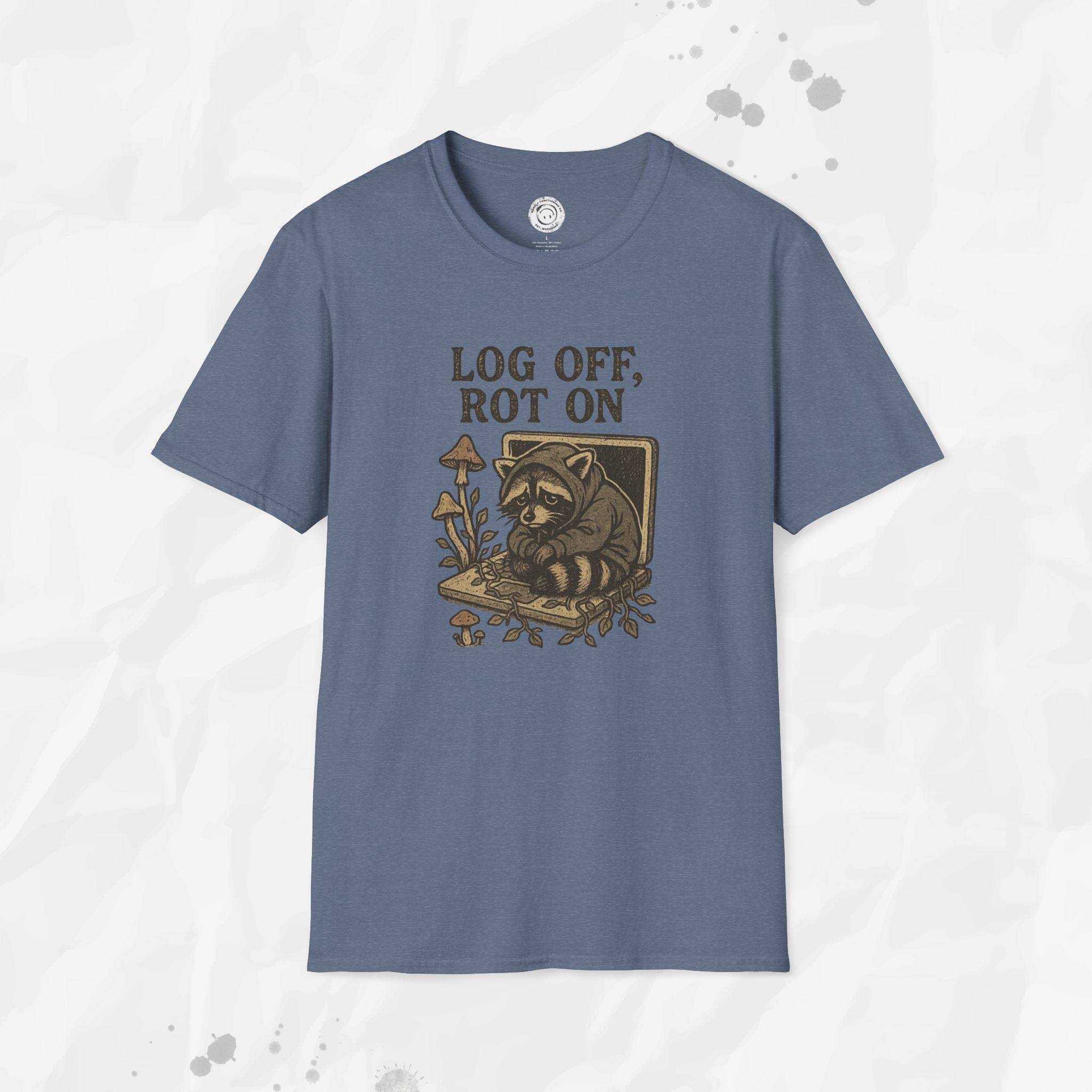Log Off, Rot On - T-Shirt