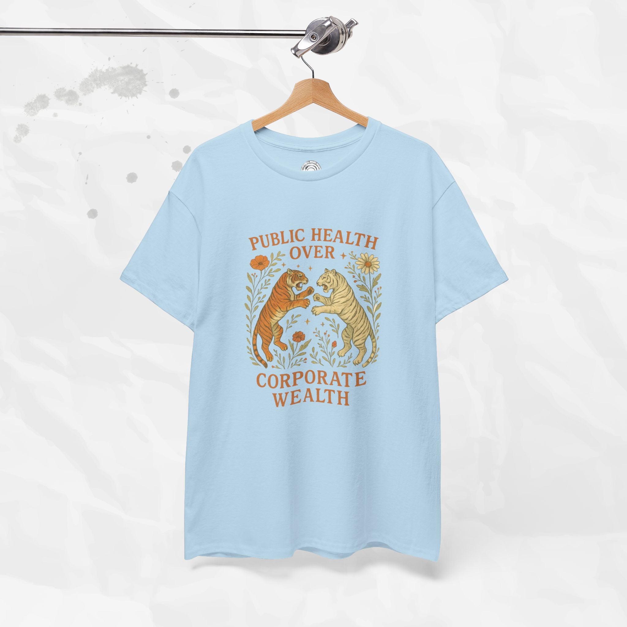 Public Health Over Corporate Wealth - T-Shirt