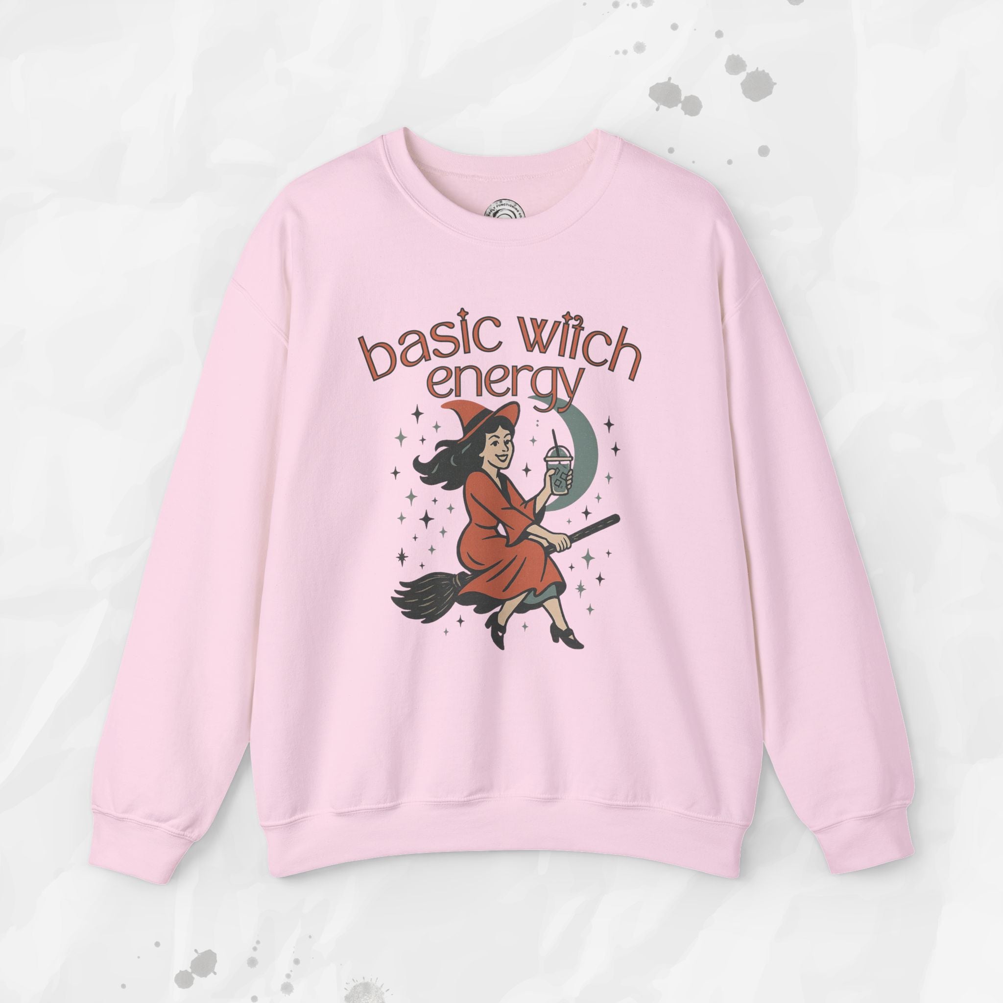 Basic Witch Energy - Crewneck Sweatshirt