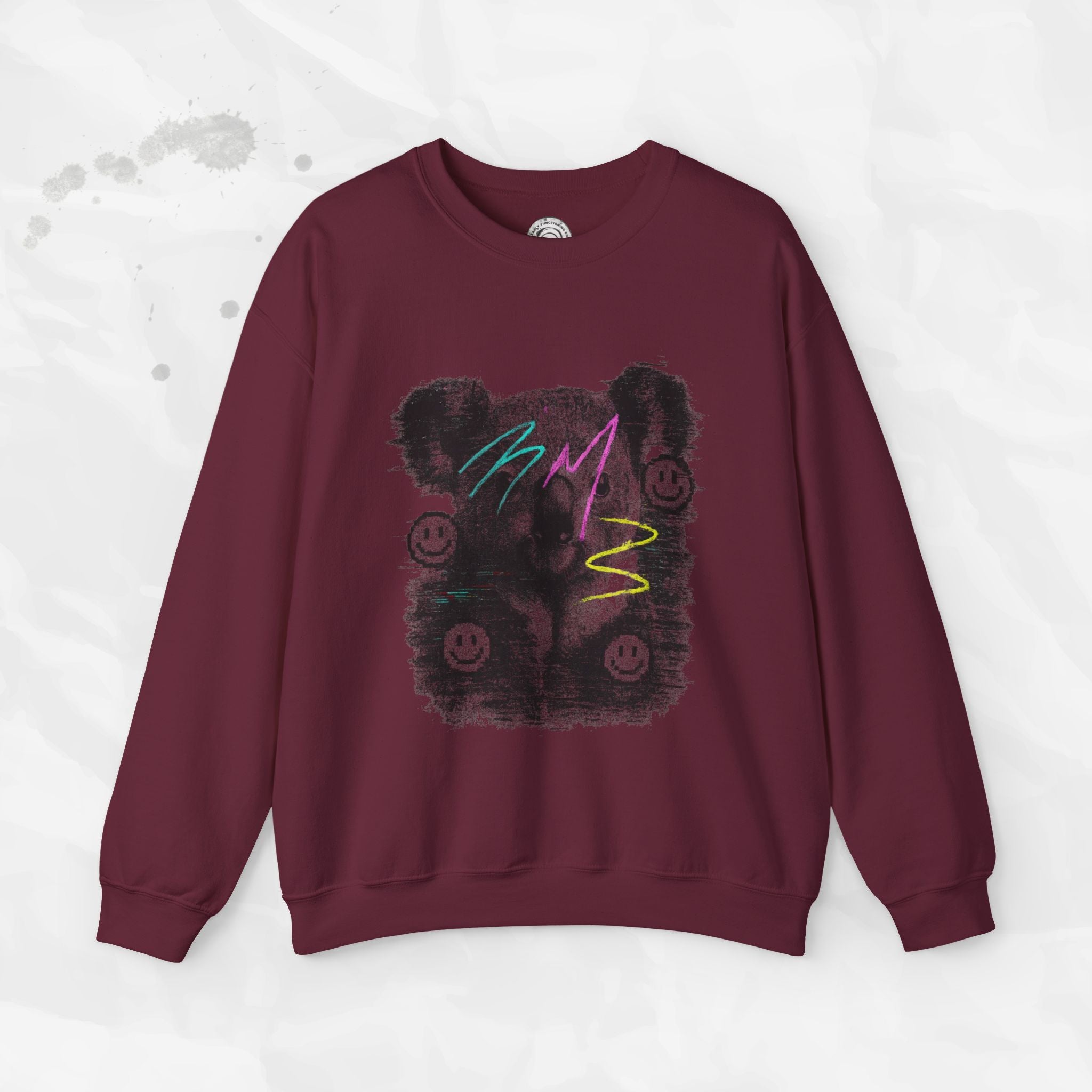 Glitched Koala – Crewneck Sweatshirt