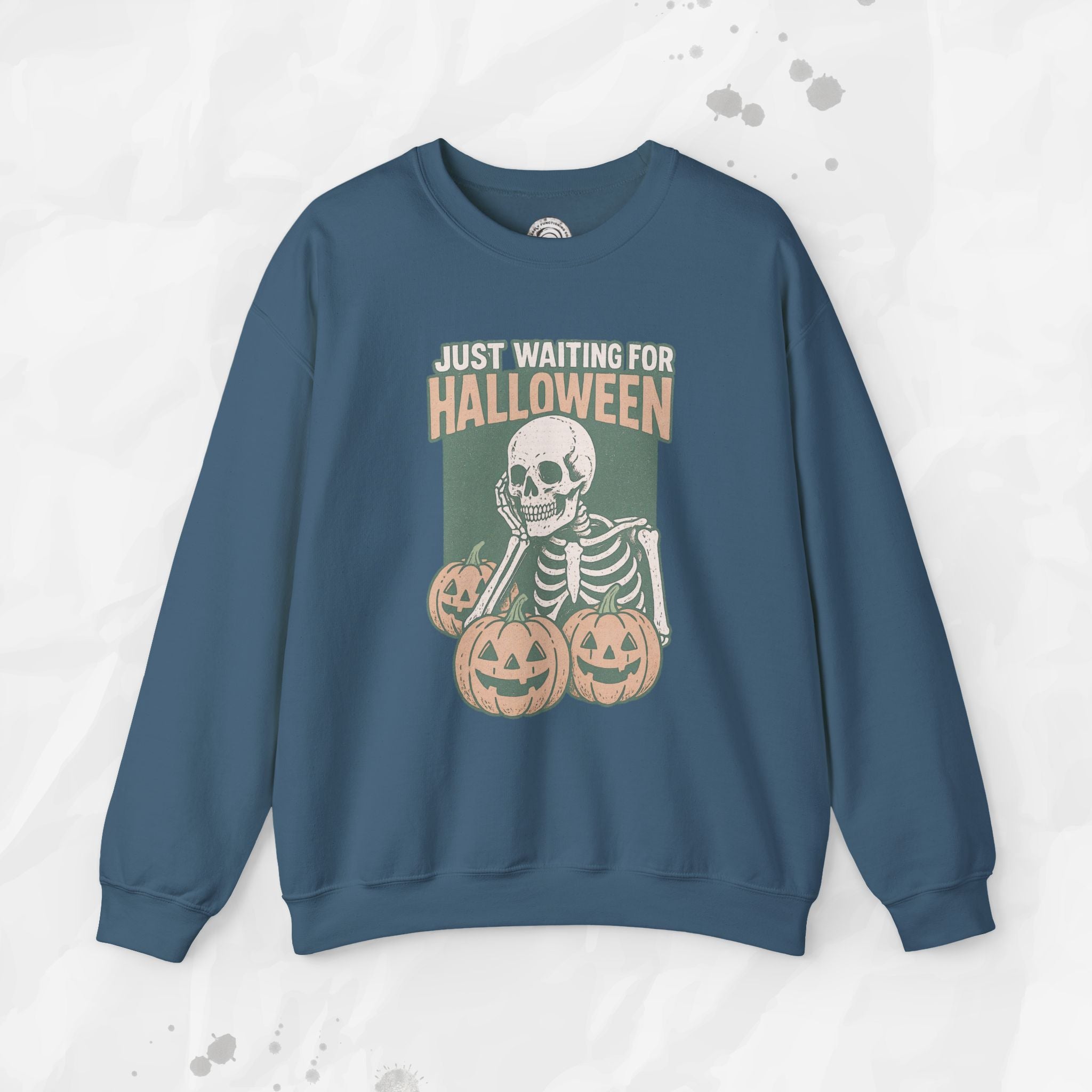 Just Waiting For Halloween - Crewneck Sweatshirt