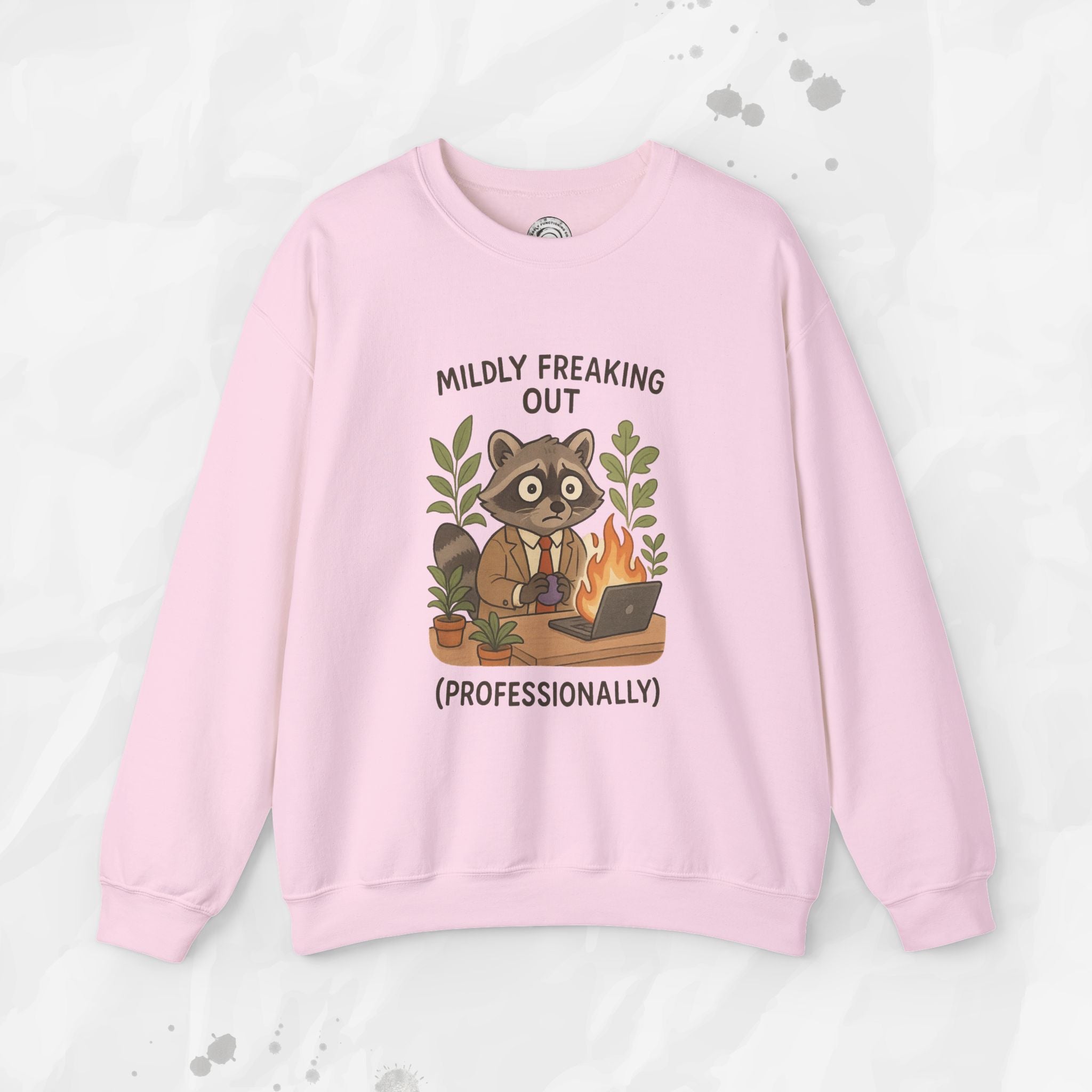 Mildly Freaking Out (Professionally) - Crewneck Sweatshirt