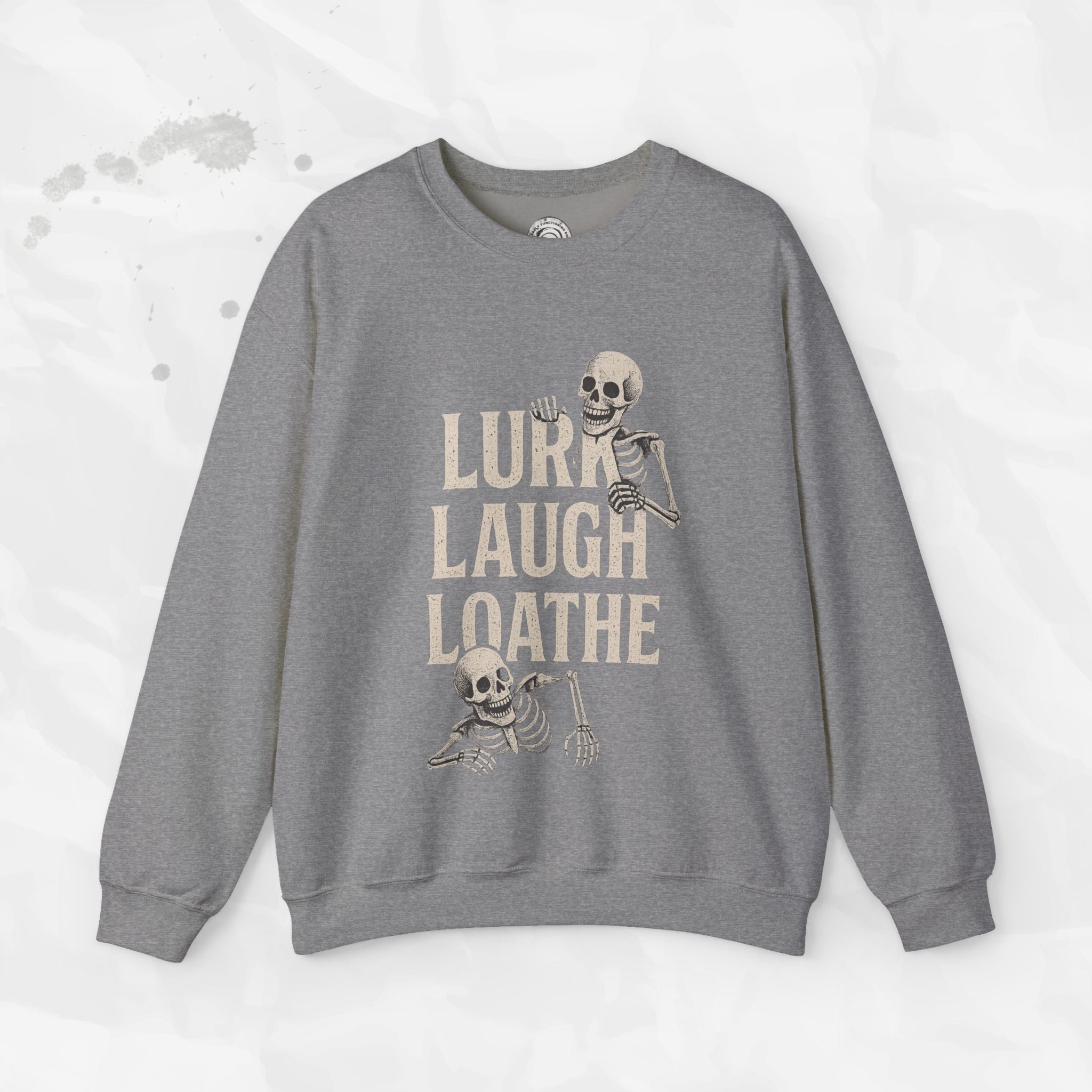 Lurk Laugh Loathe - Crewneck Sweatshirt