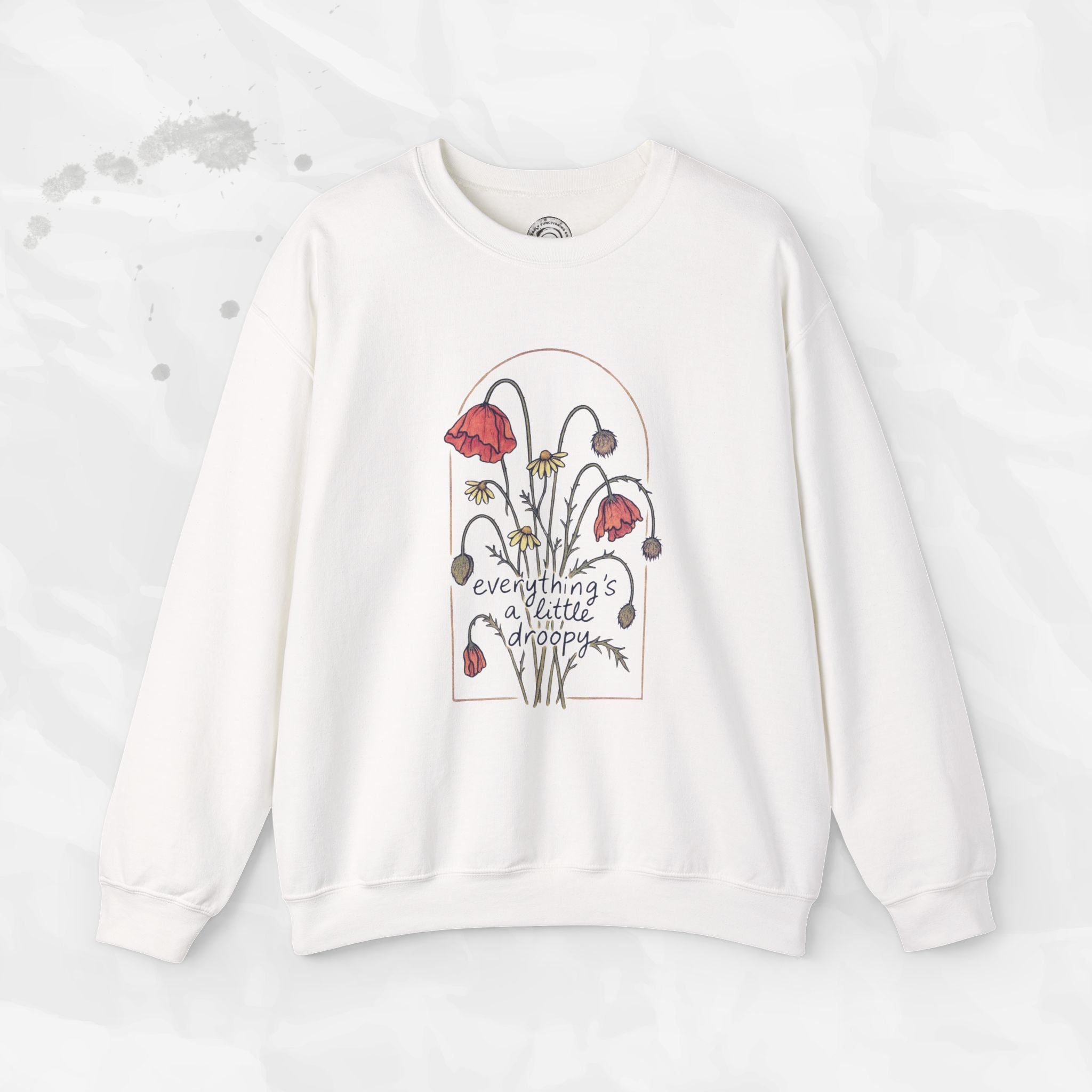 Everythings a Little Droopy - Crewneck Sweatshirt