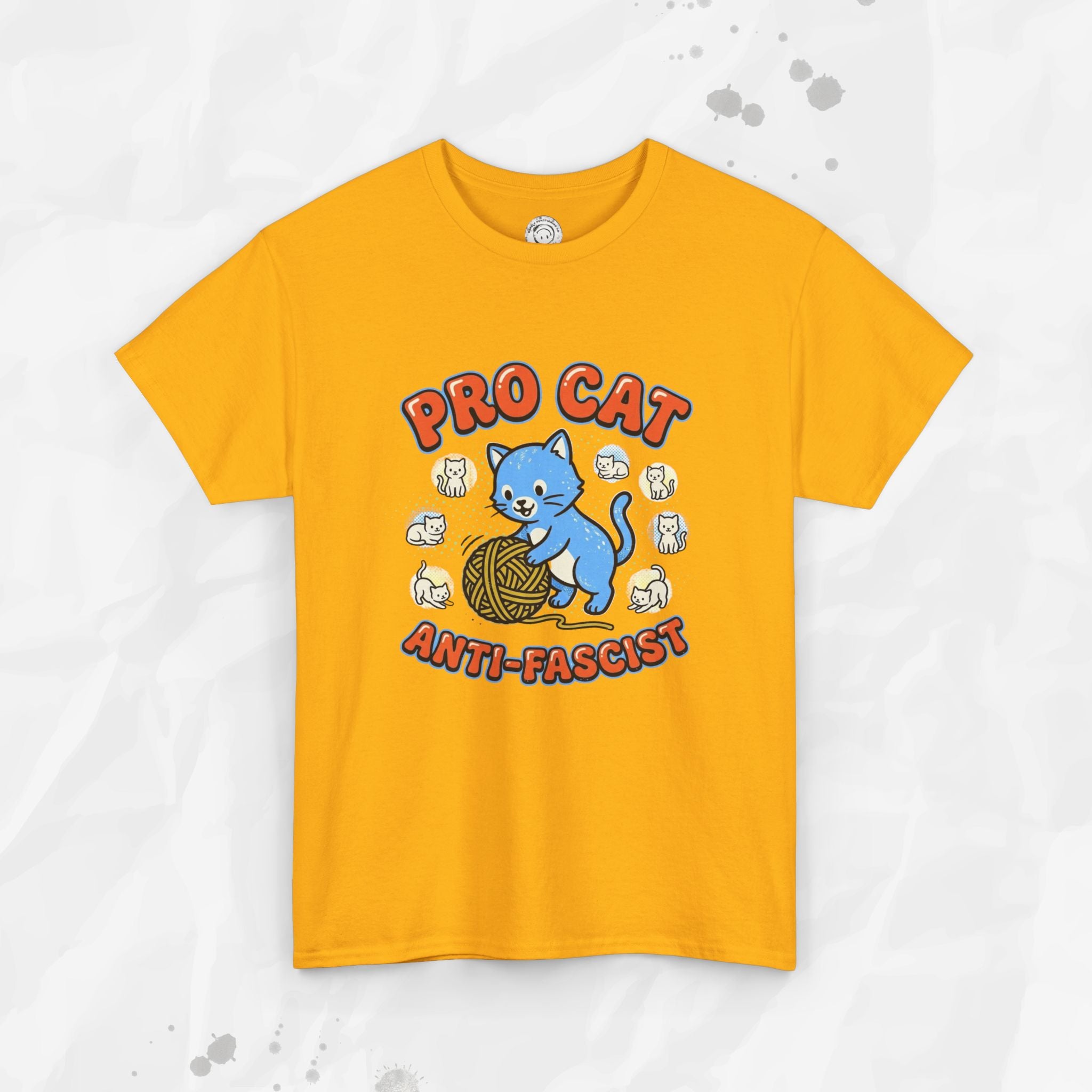 Pro Cat Anti-Fascist – T-Shirt