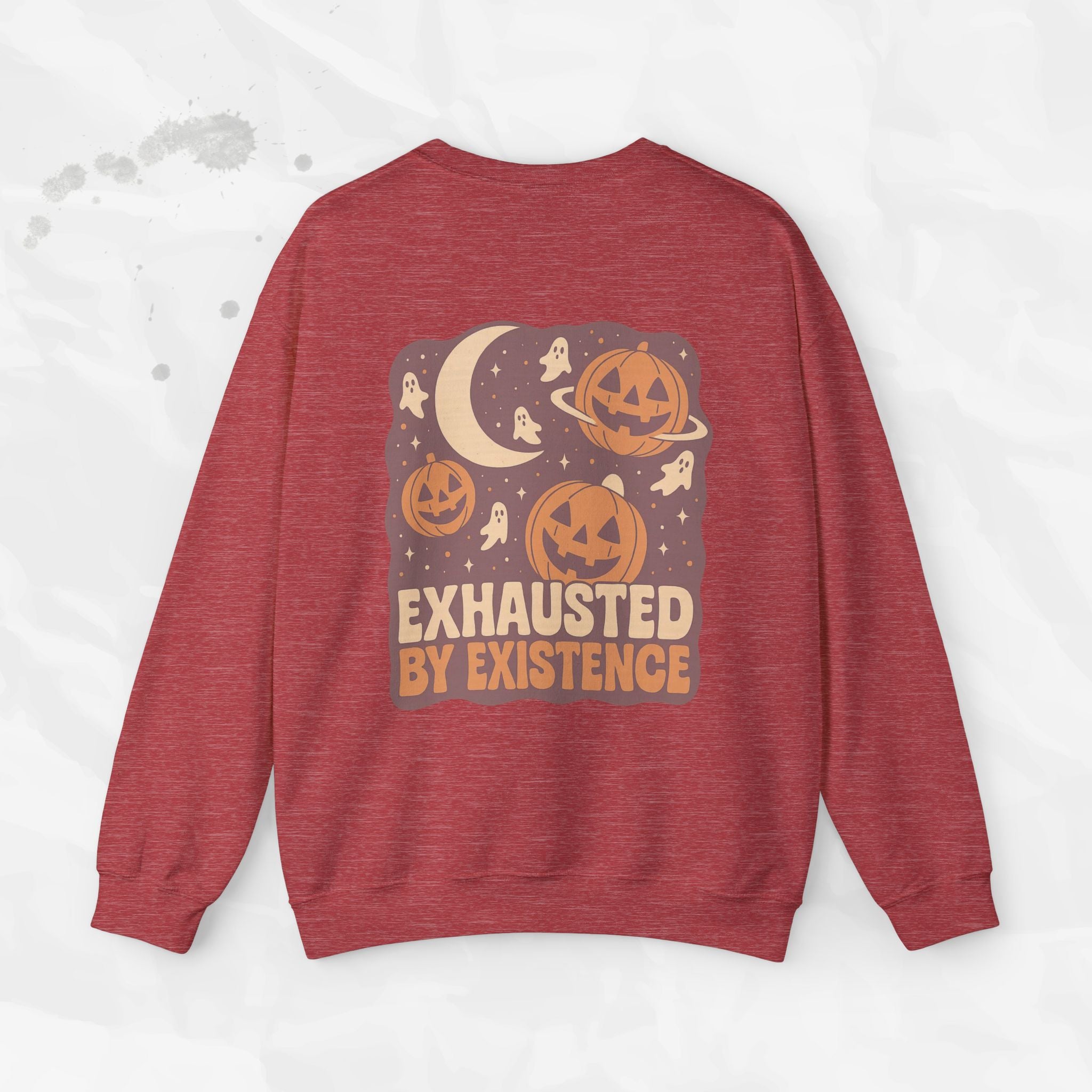 Exhausted by Existence - Crewneck Sweatshirt
