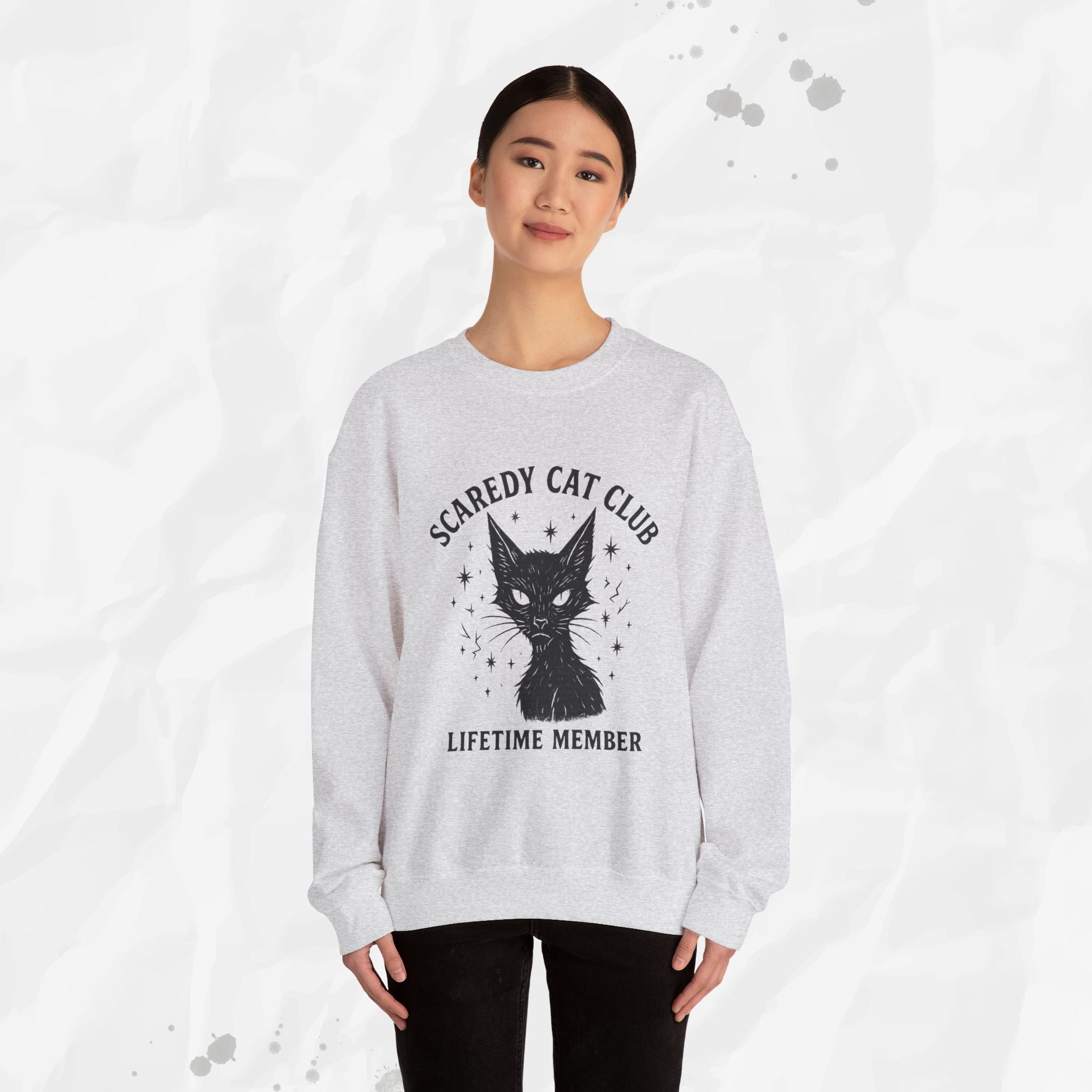 Scaredy Cat Club - Crewneck Sweatshirt