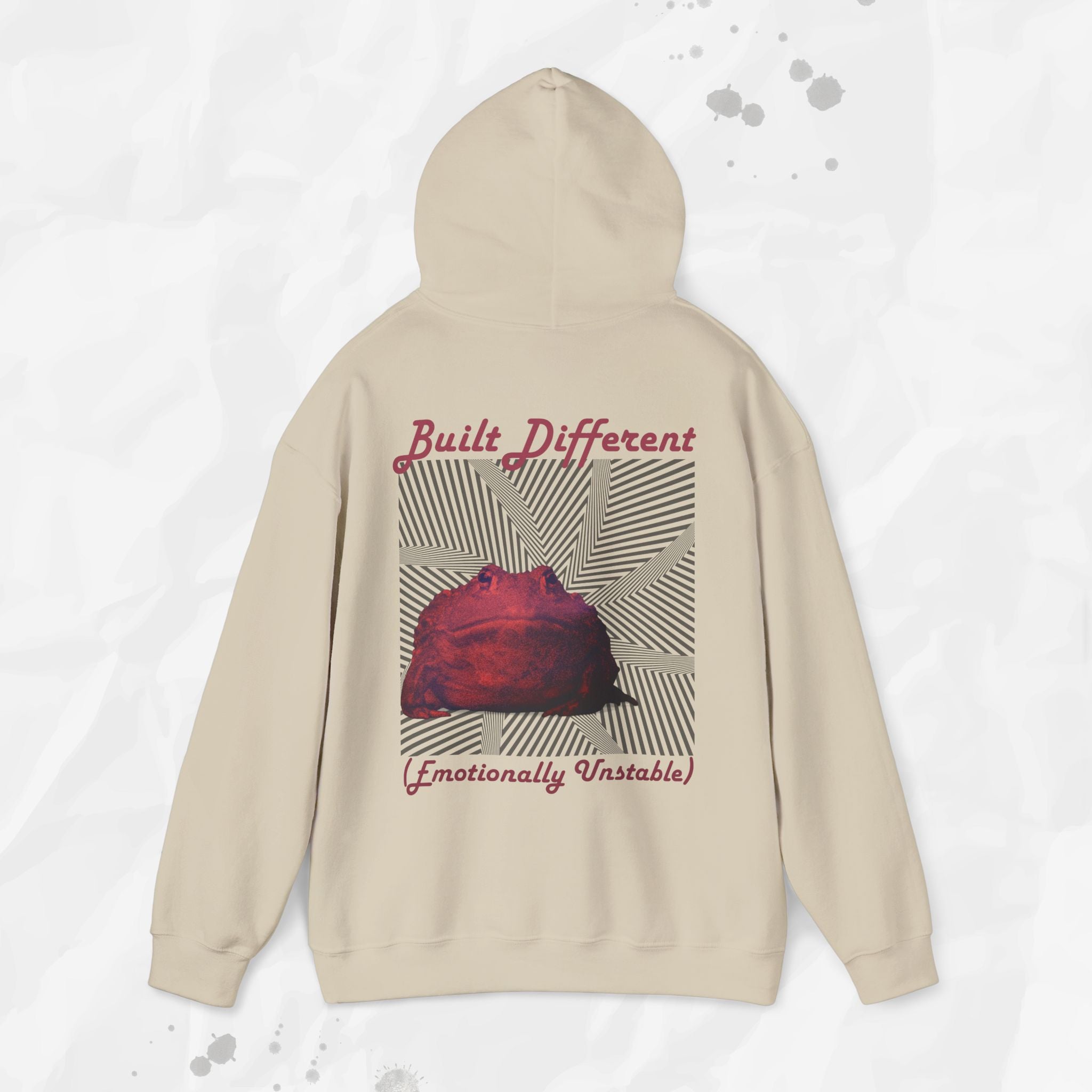 Built Different (Emotionally Unstable) – Hoodie
