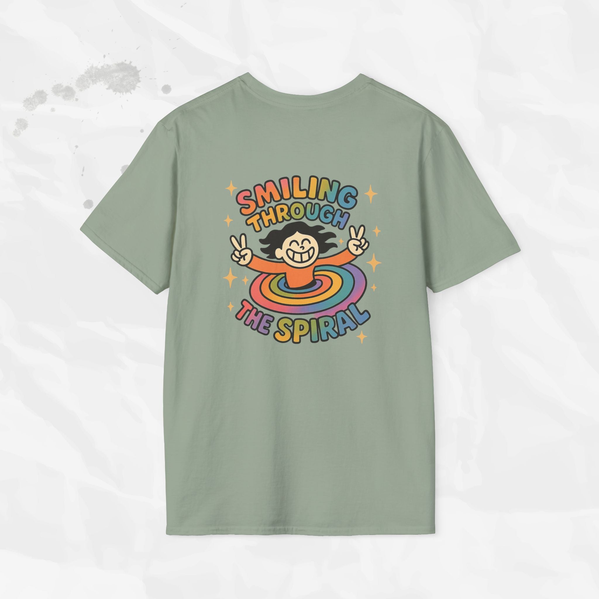 Smiling Through the Spiral - T-Shirt