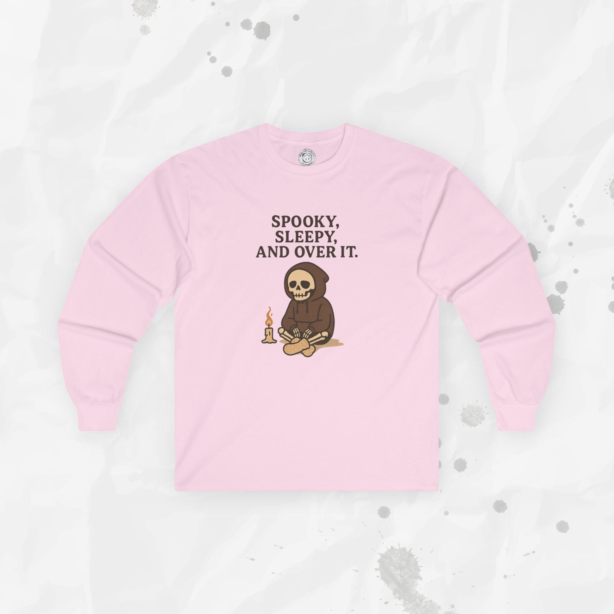 Spooky, Sleepy, and Over It - Long Sleeve T-Shirt