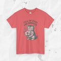 Camiseta llena de odio e hibisco