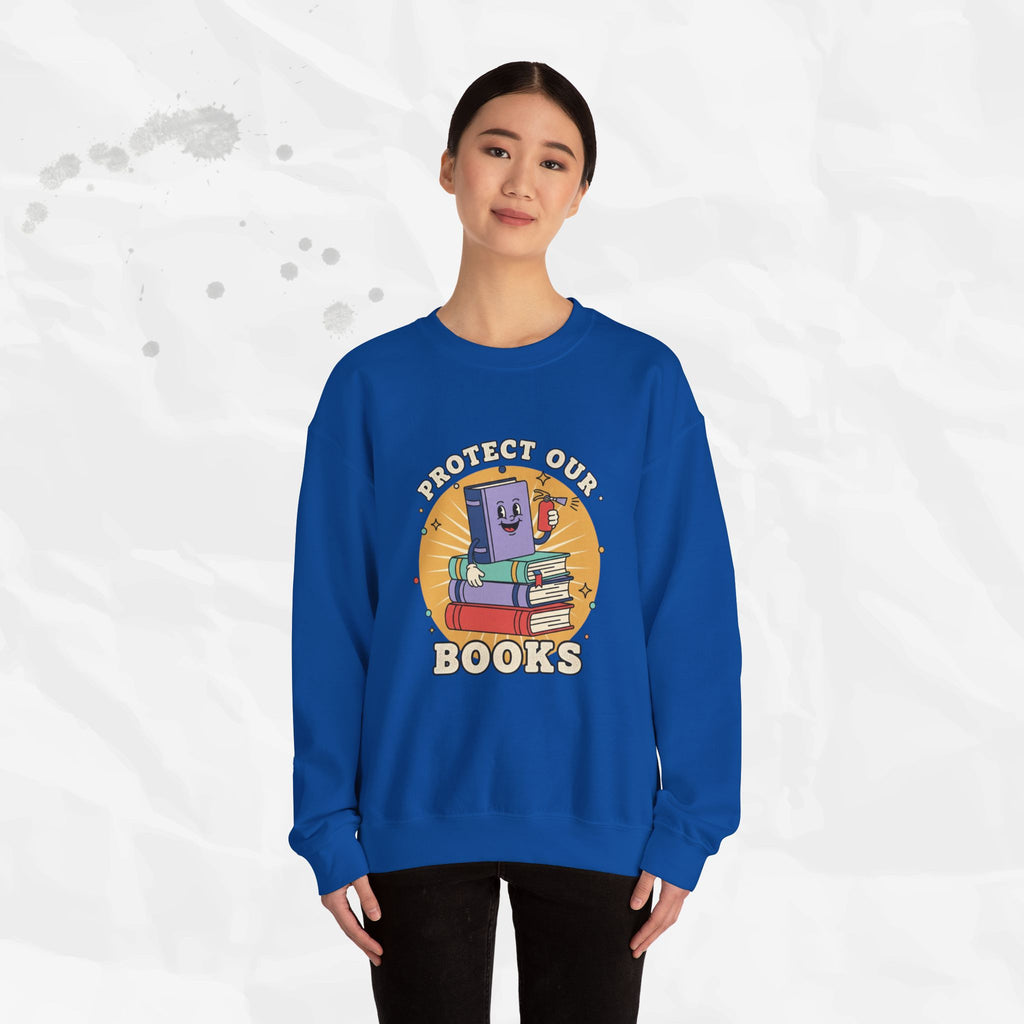 Protect Our Books – Crewneck Sweatshirt