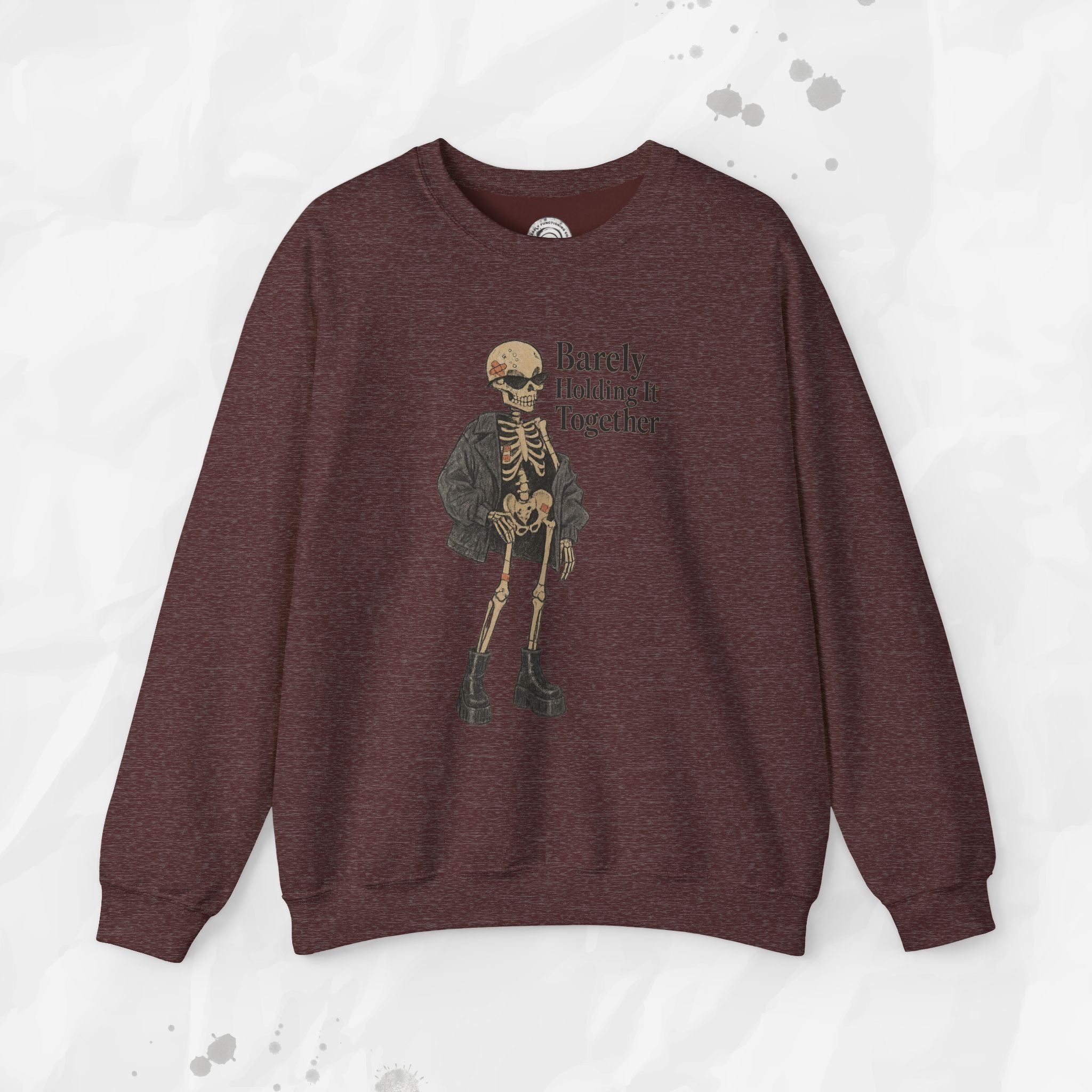 Barely Holding It Together - Crewneck Sweatshirt