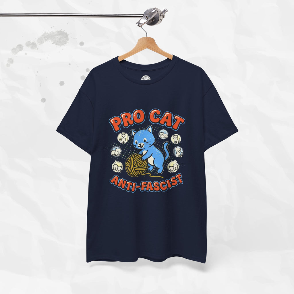 Pro Cat Anti-Fascist – T-Shirt