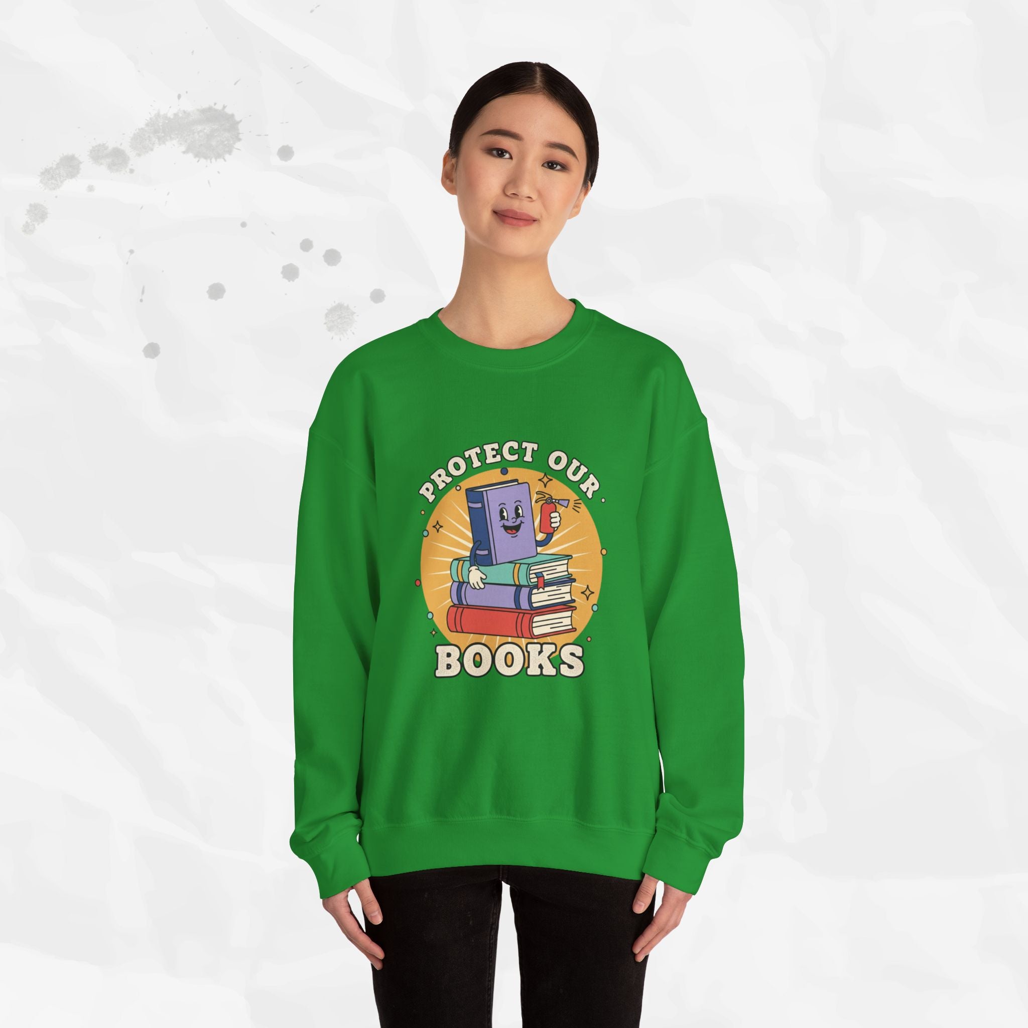 Protect Our Books – Crewneck Sweatshirt