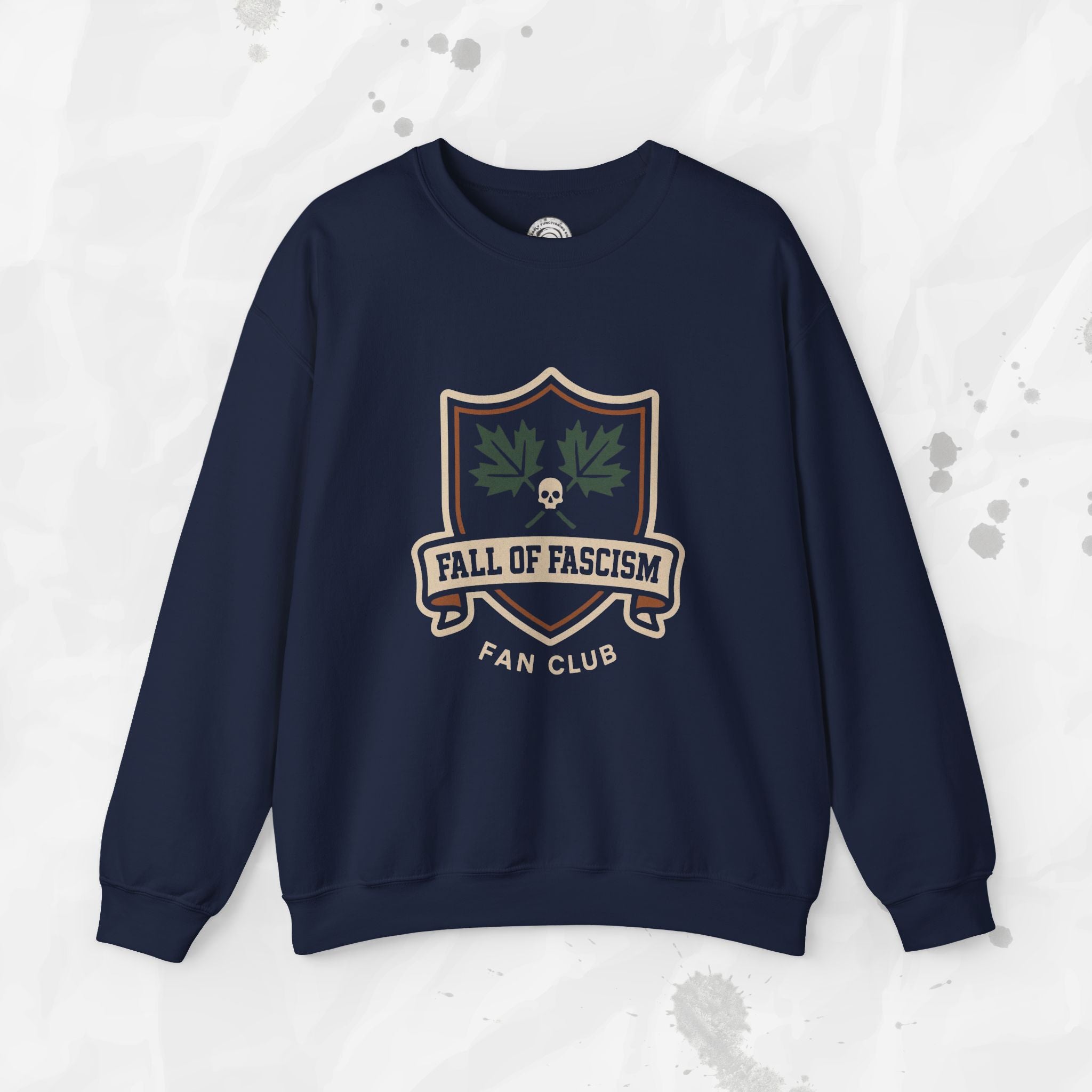 Fall of Fascism Fan Club – Crewneck Sweatshirt