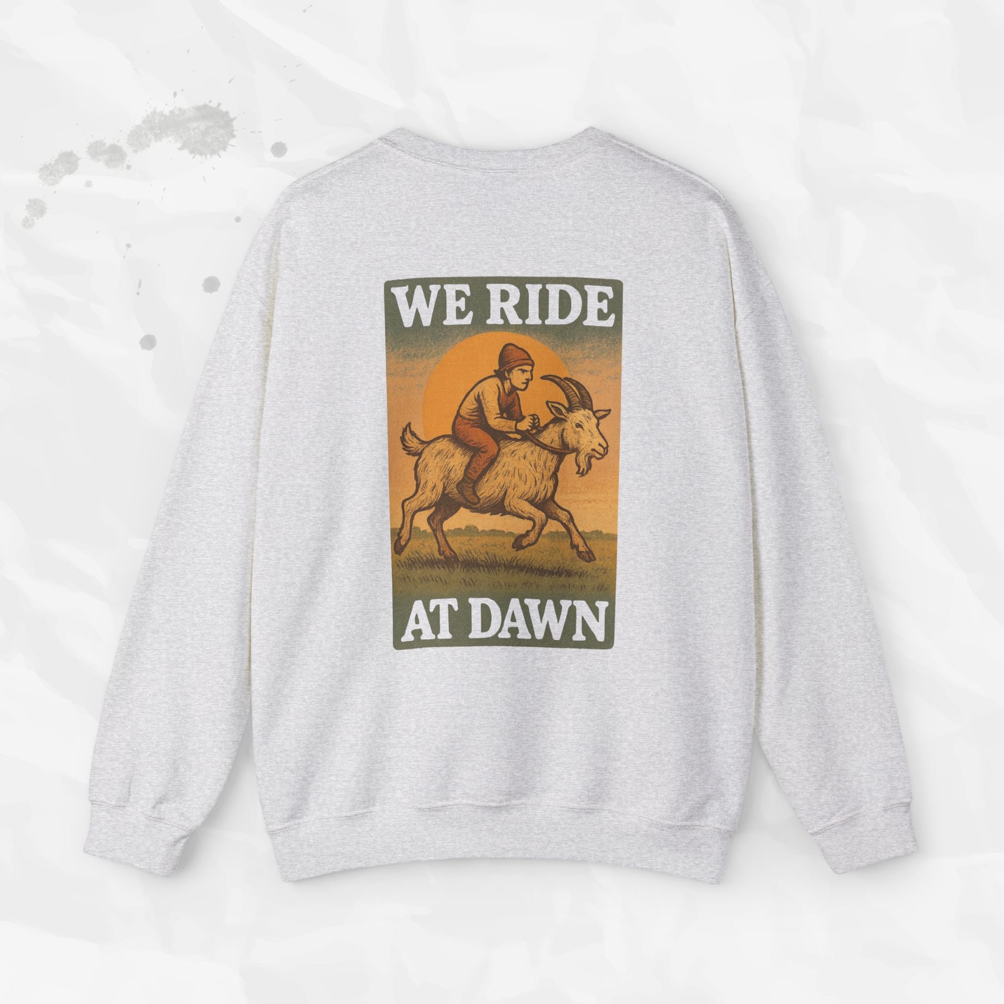 We Ride At Dawn - Crewneck Sweatshirt