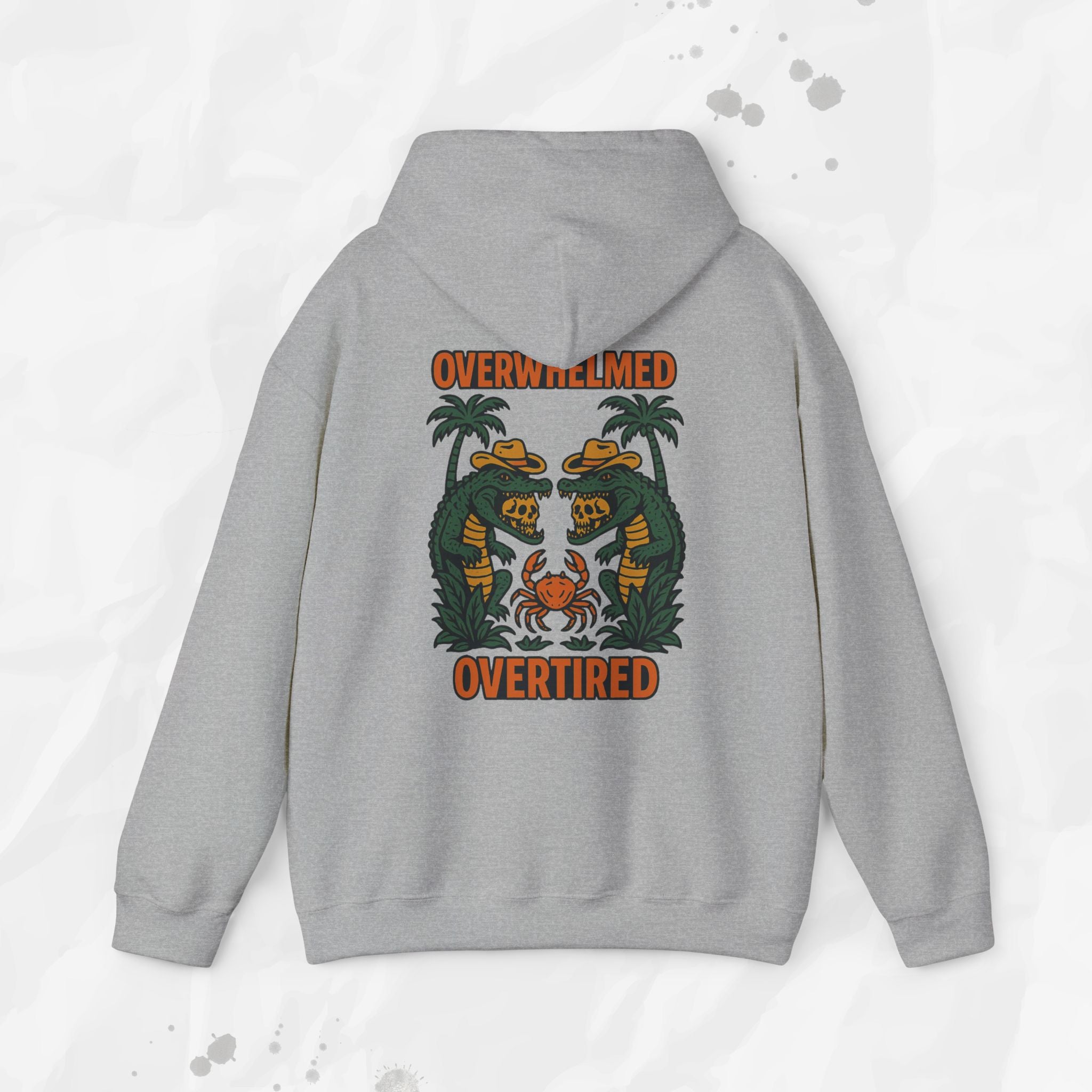Overwhelmed & Overtired – Hoodie